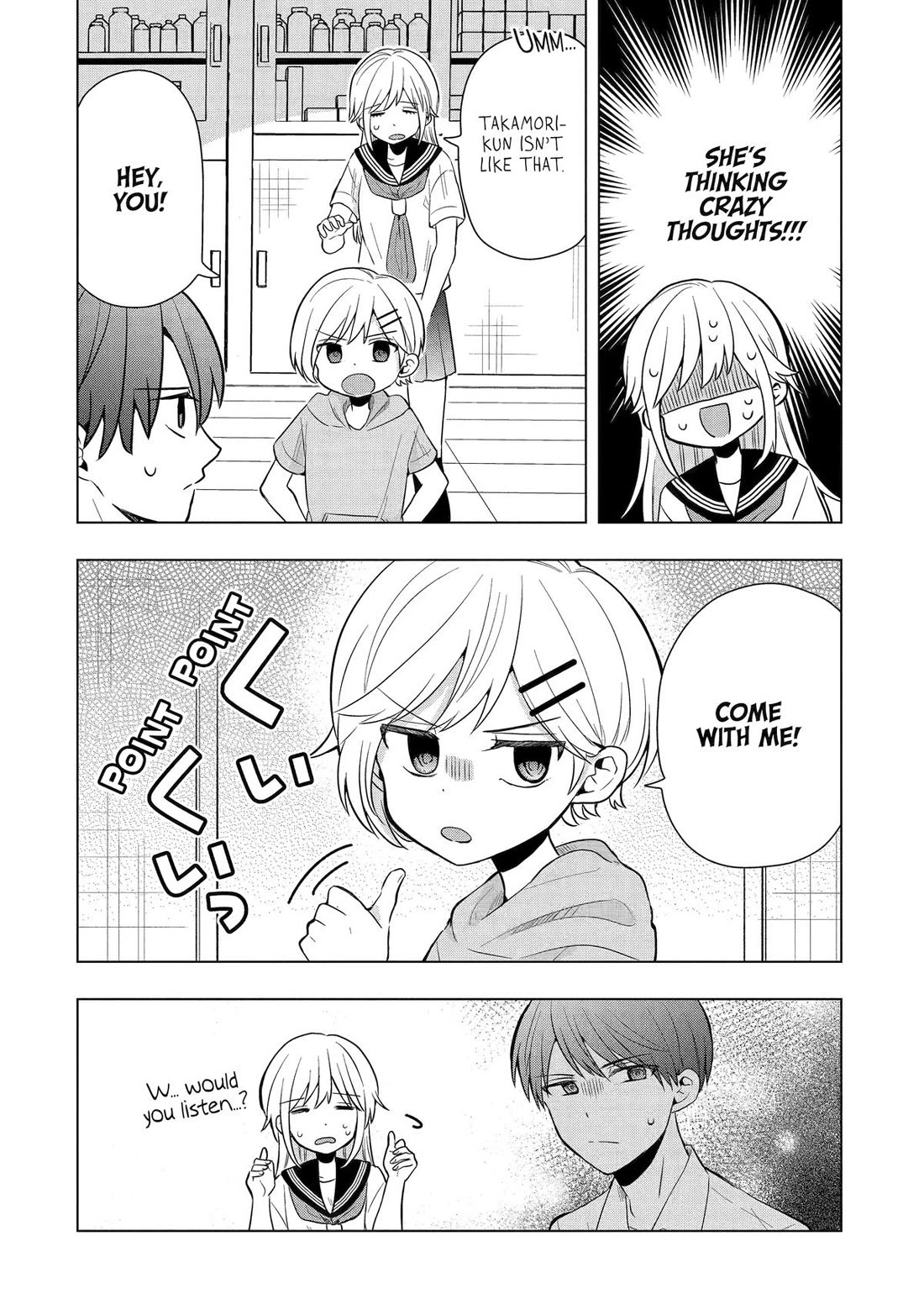 I Wanna Shut Up Takamori-kun chapter 12 page 8