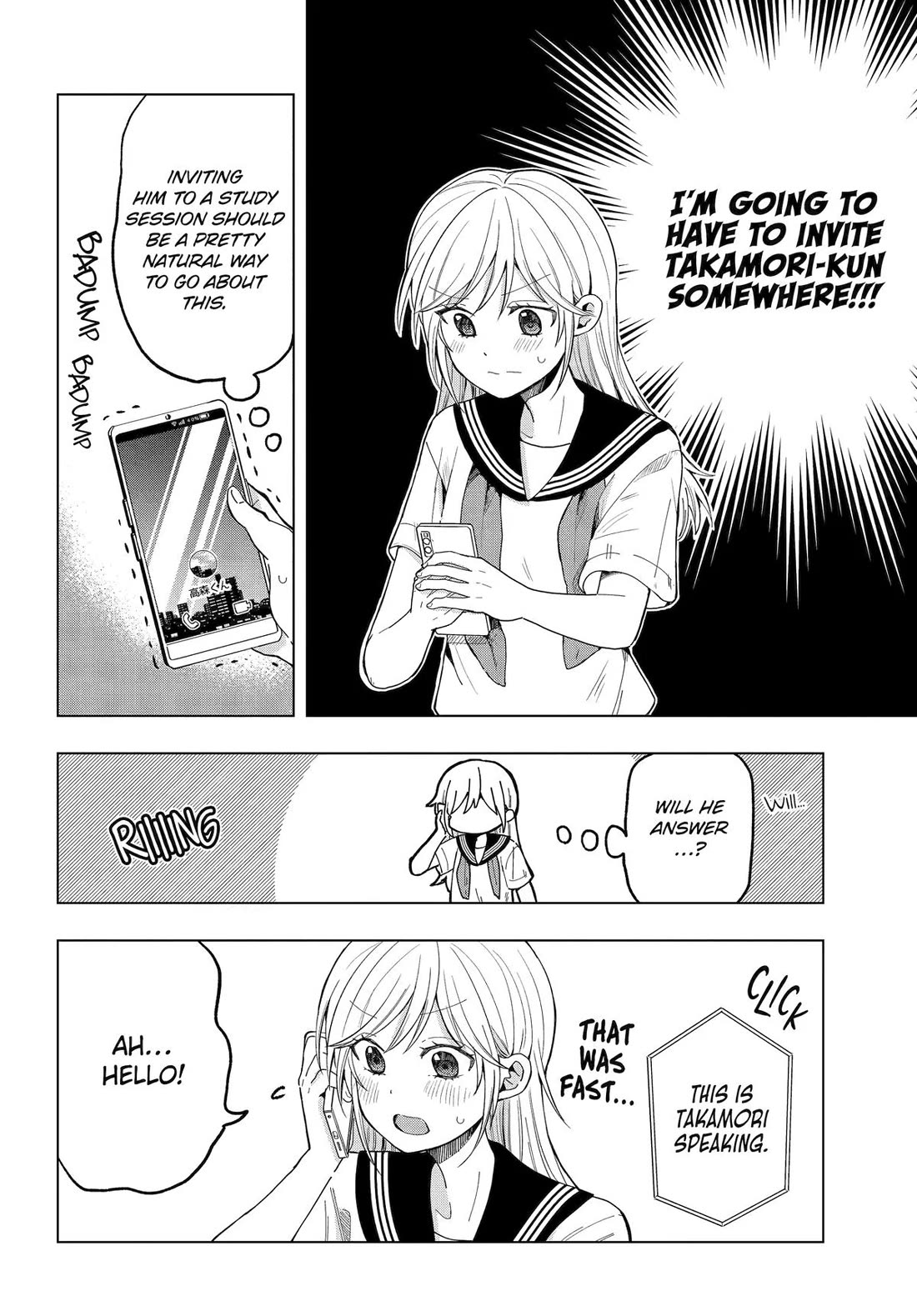 I Wanna Shut Up Takamori-kun chapter 14 page 2