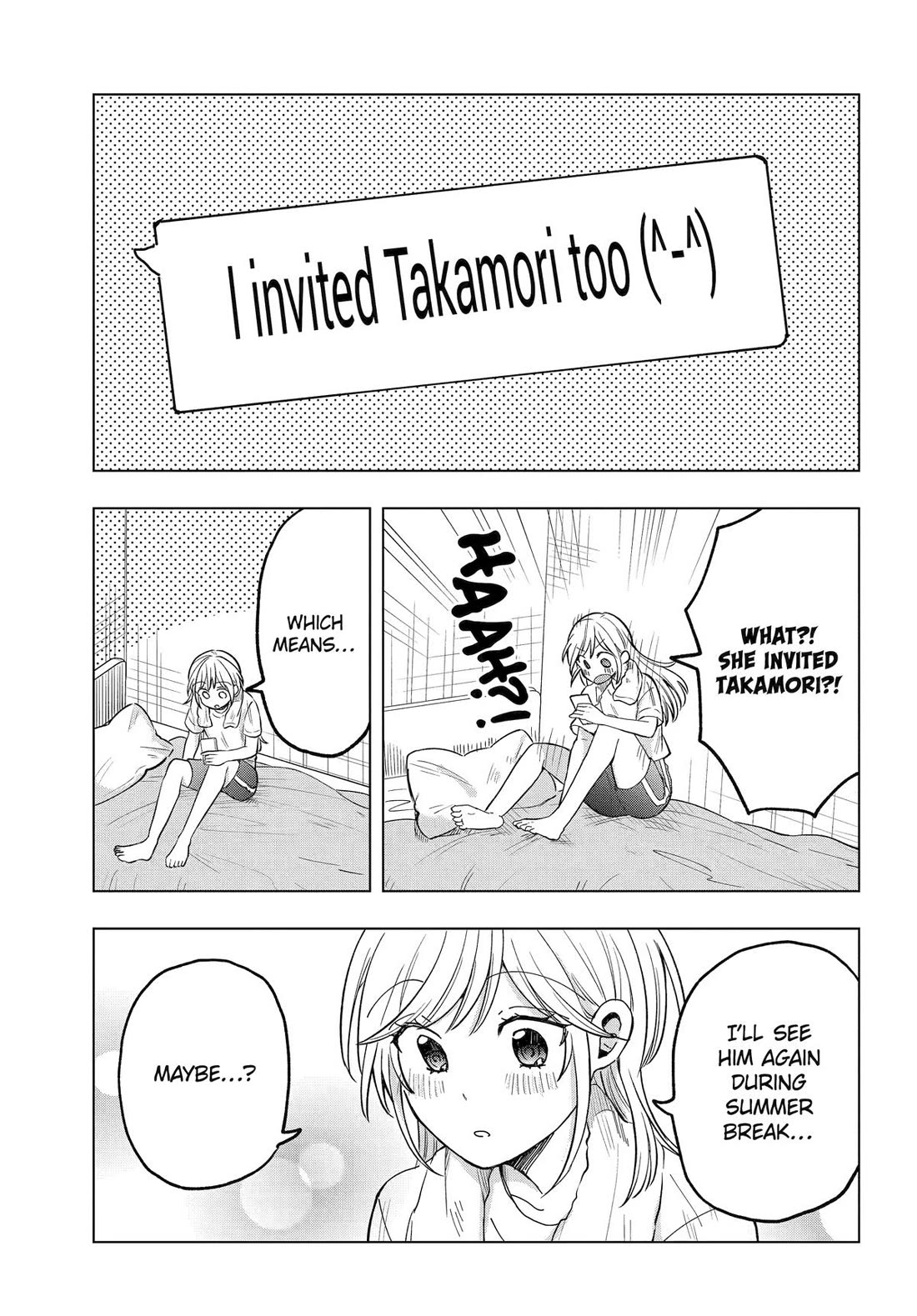 I Wanna Shut Up Takamori-kun chapter 14 page 27