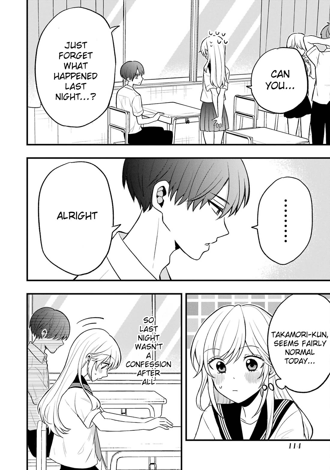 I Wanna Shut Up Takamori-kun chapter 4 page 31