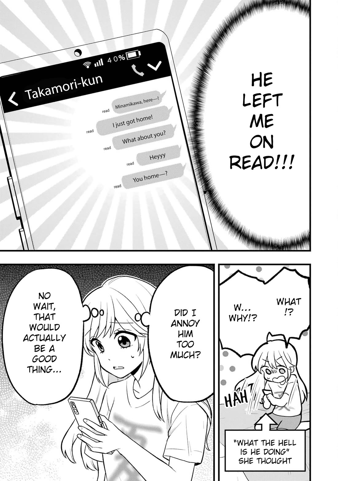 I Wanna Shut Up Takamori-kun chapter 4 page 9