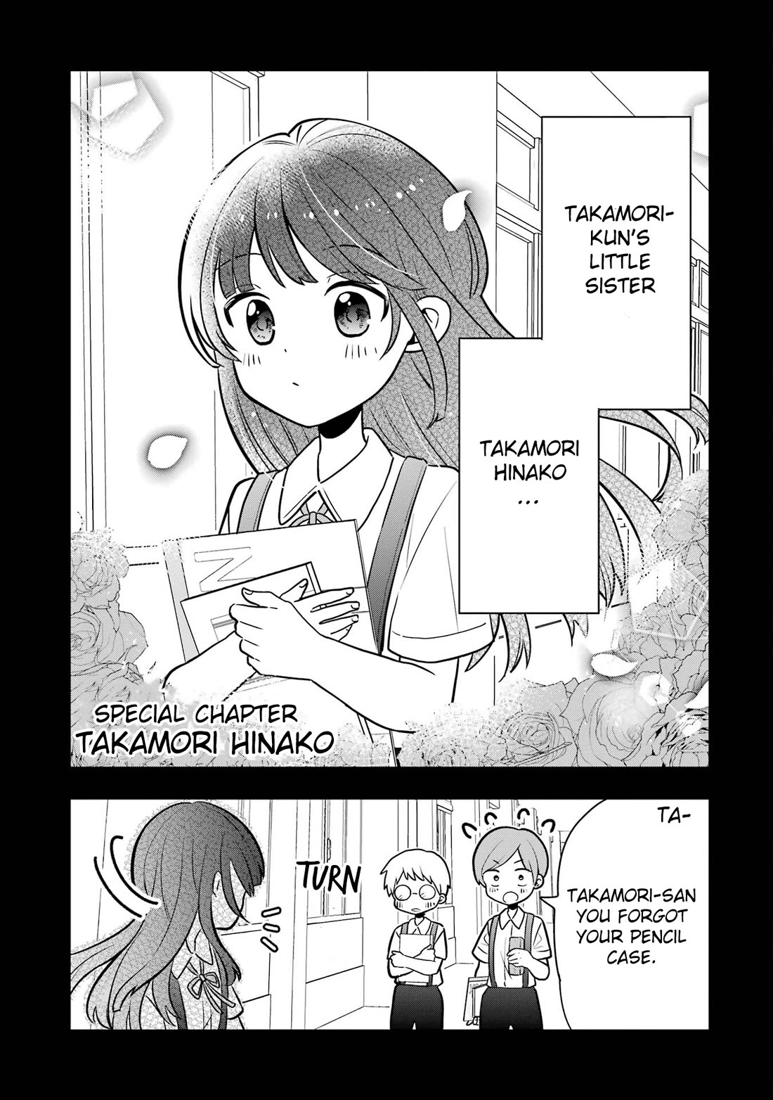 I Wanna Shut Up Takamori-kun chapter 8.5 page 1