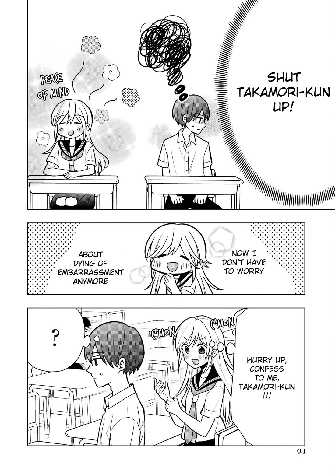 I Wanna Shut Up Takamori-kun chapter 8 page 10