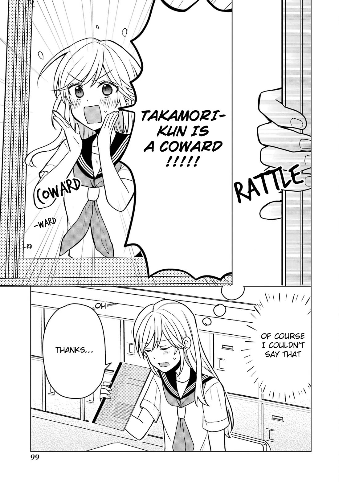 I Wanna Shut Up Takamori-kun chapter 8 page 15