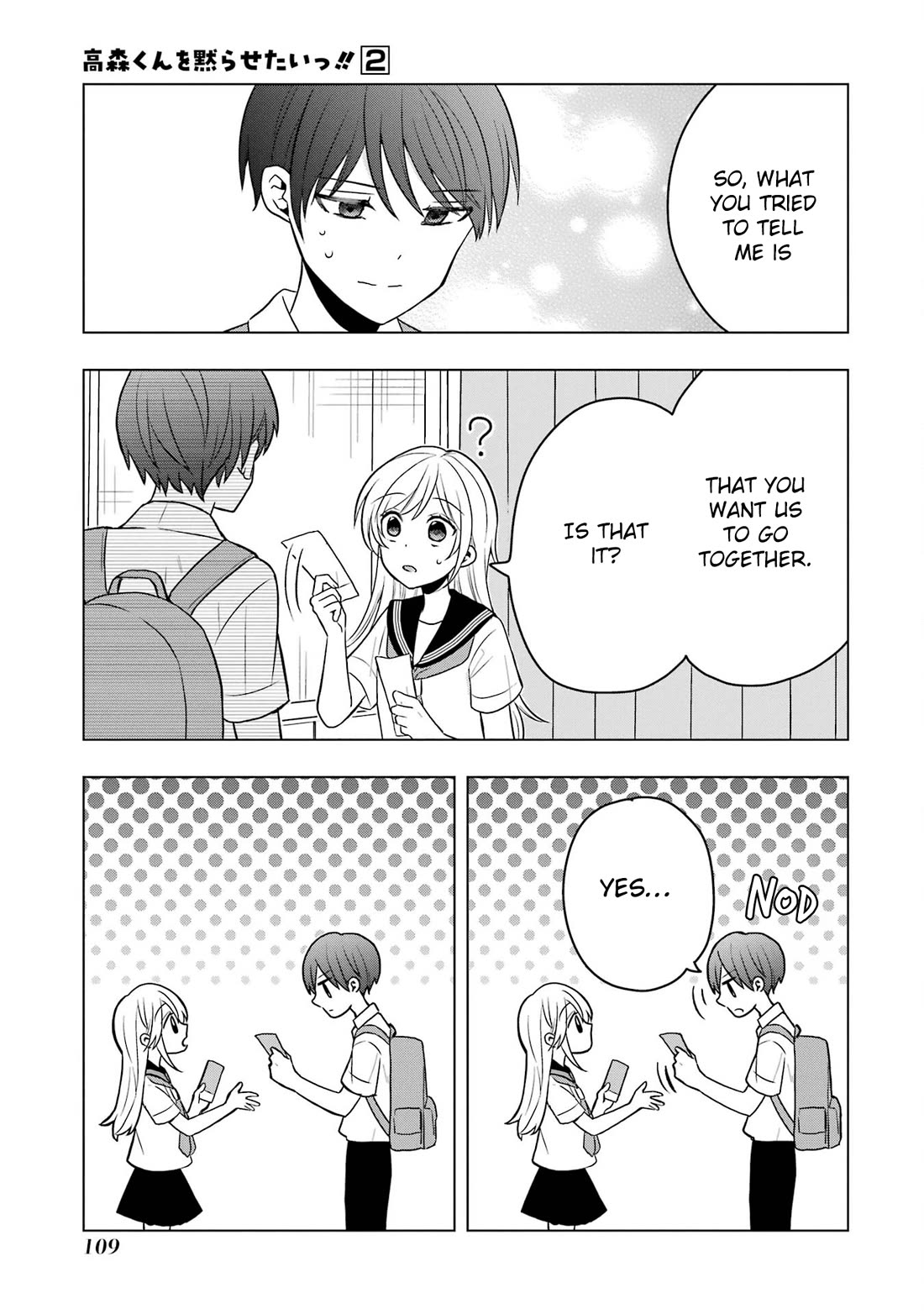 I Wanna Shut Up Takamori-kun chapter 8 page 25
