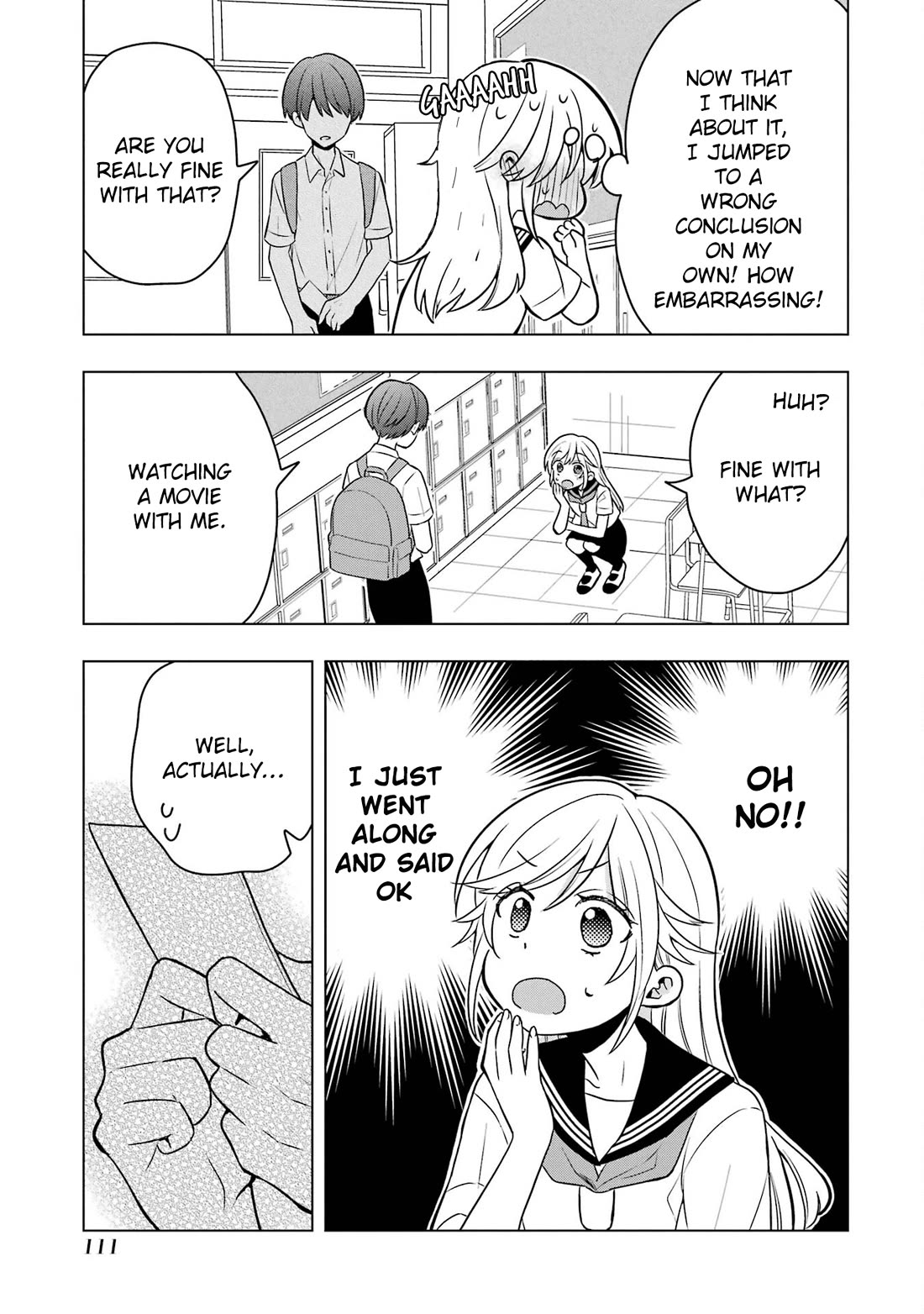 I Wanna Shut Up Takamori-kun chapter 8 page 27