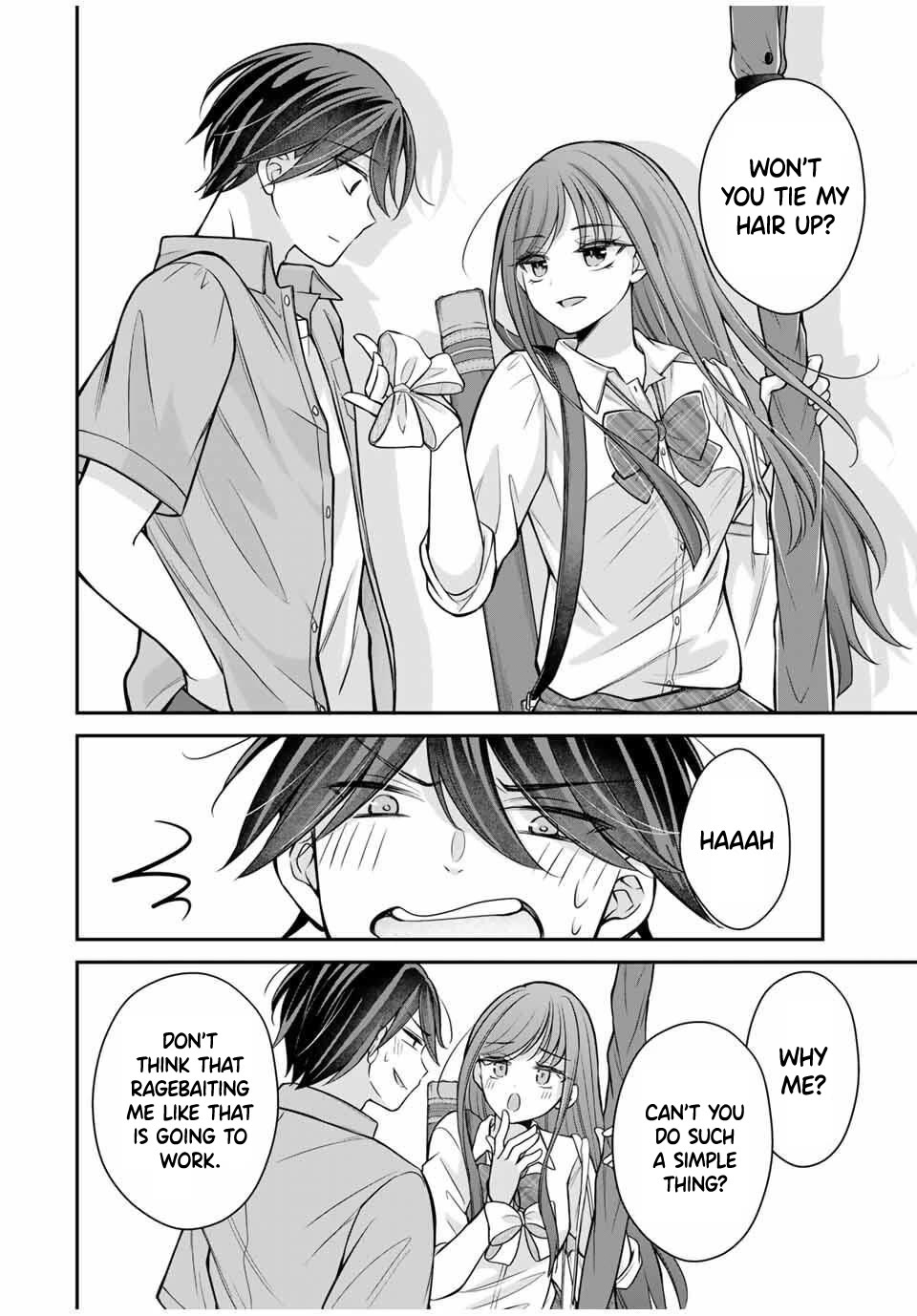 I Want to Teach that Cheeky Asahi-chan a Lesson chapter 14 page 9