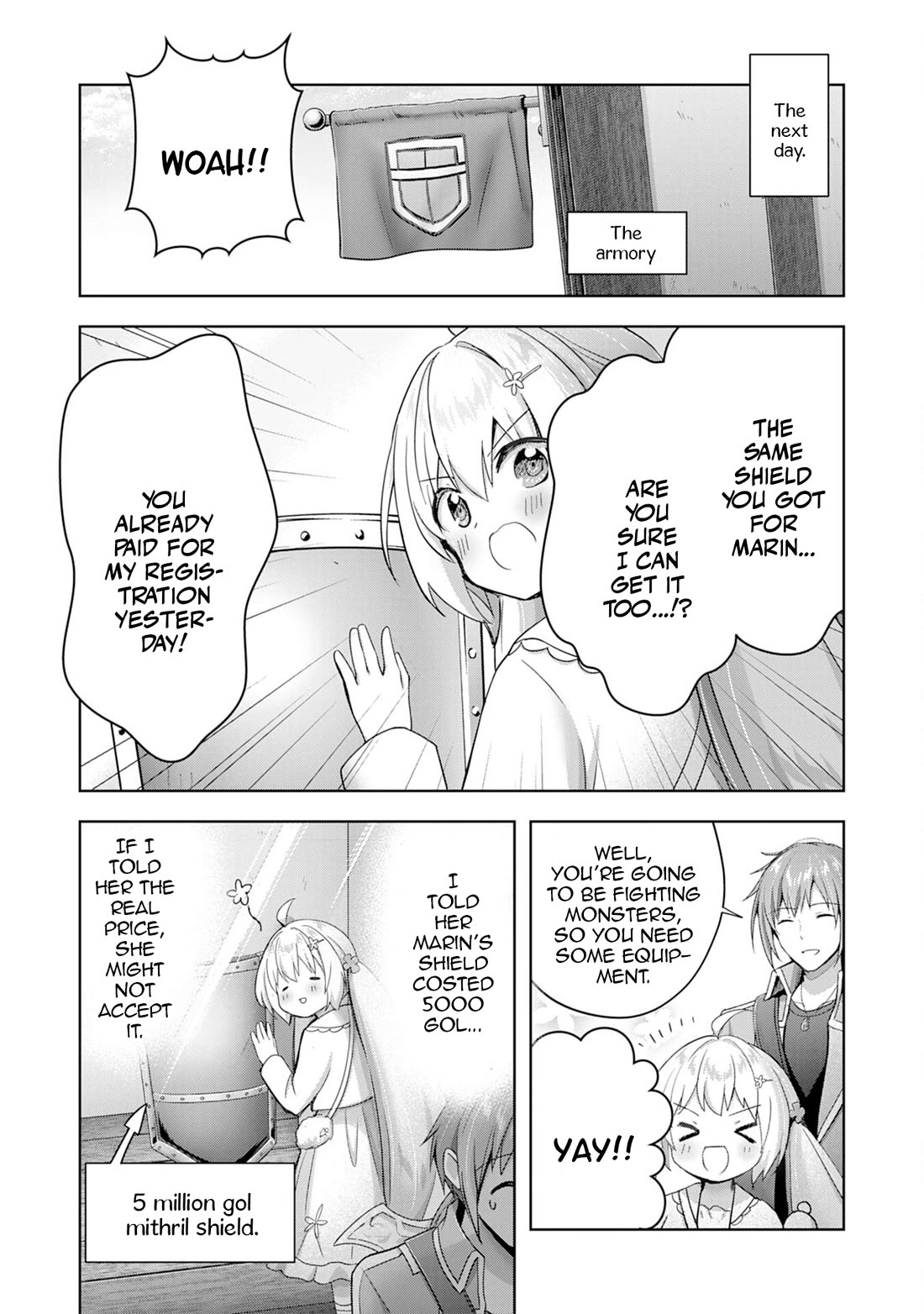 I Wanted to Confess to the Receptionist, but When I Went to the Guild, I Became a Hero chapter 28 page 13