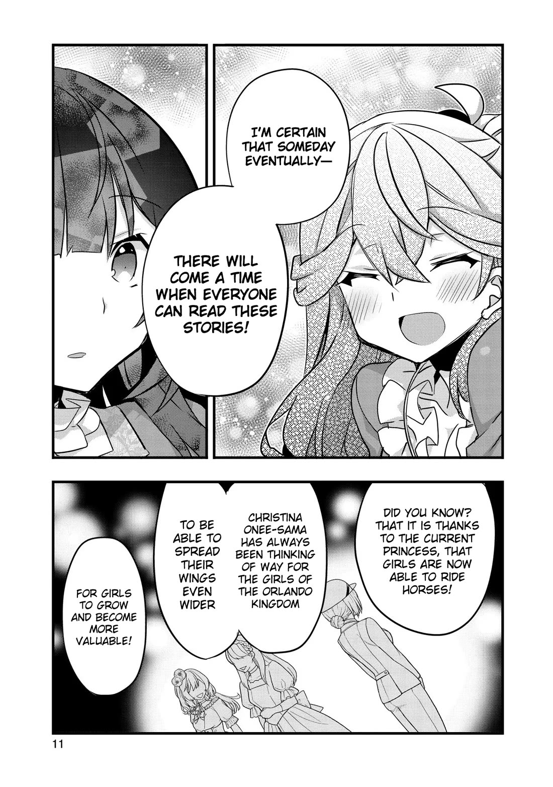 I Was a Man Before Reincarnating, So I Refuse a Reverse Harem chapter 11 page 9