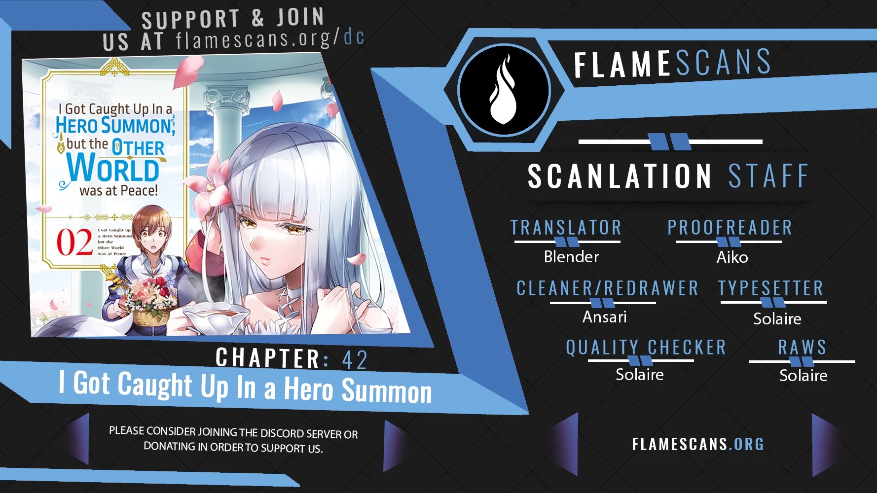 I Was Caught up in a Hero Summoning, but That World Is at Peace chapter 42 page 1