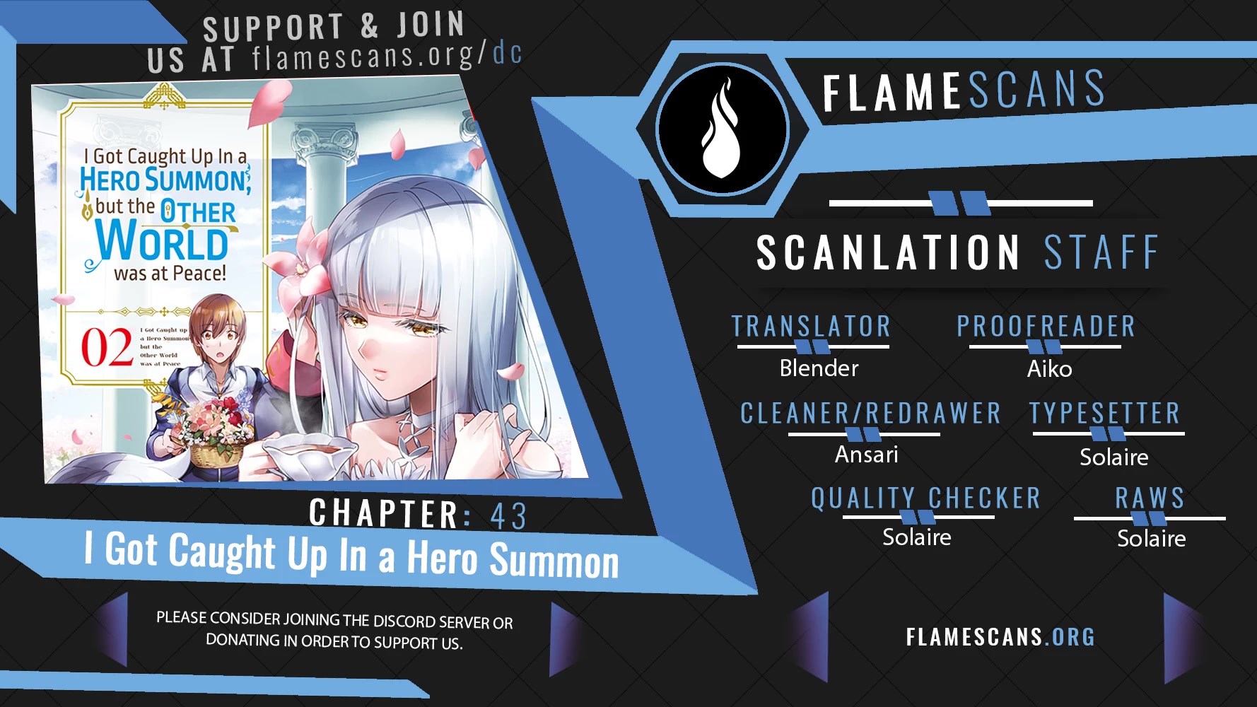 I Was Caught up in a Hero Summoning, but That World Is at Peace chapter 43 page 1