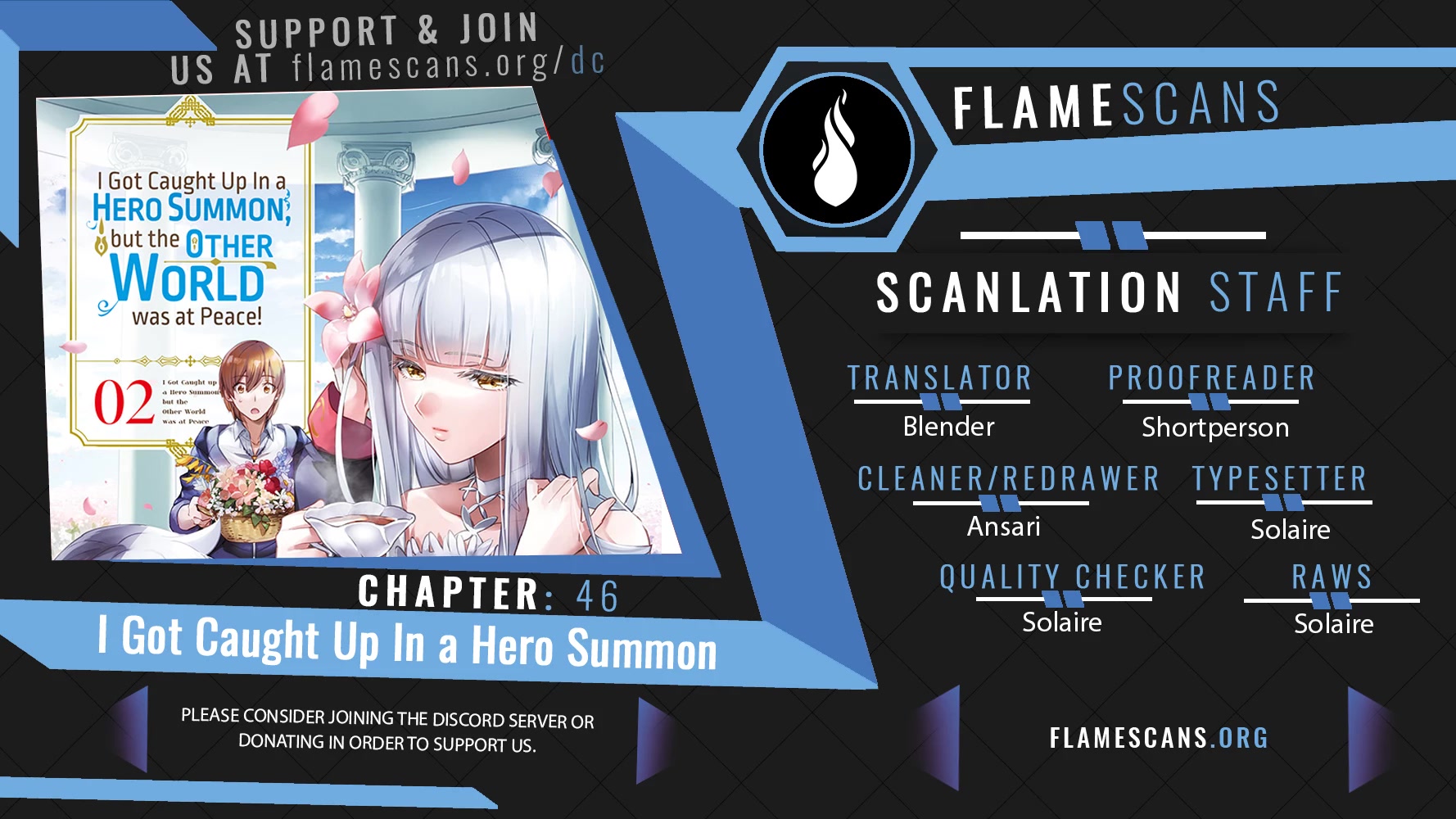 I Was Caught up in a Hero Summoning, but That World Is at Peace chapter 46 page 1