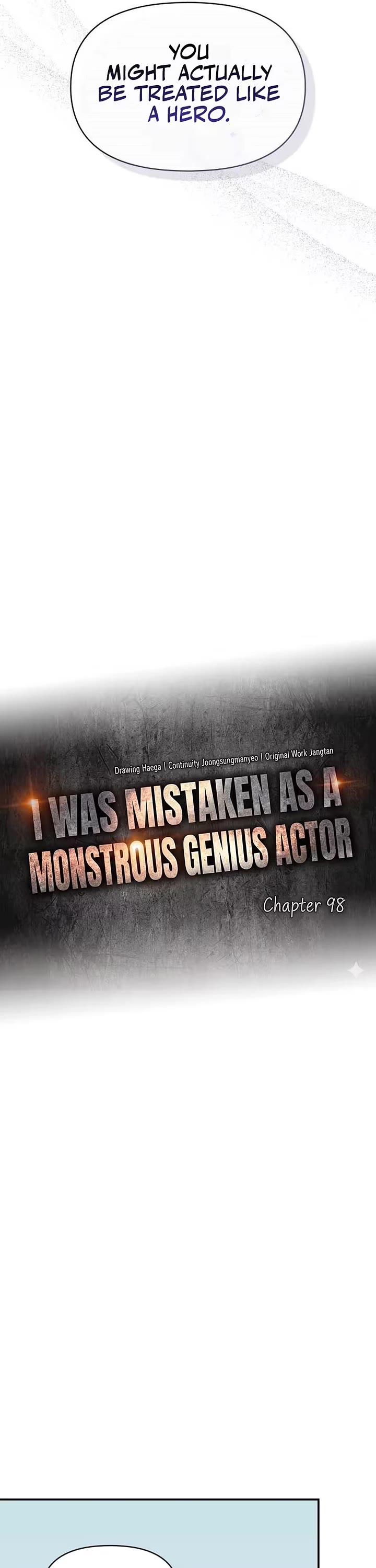 I Was Mistaken As a Monstrous Genius Actor chapter 98 page 11
