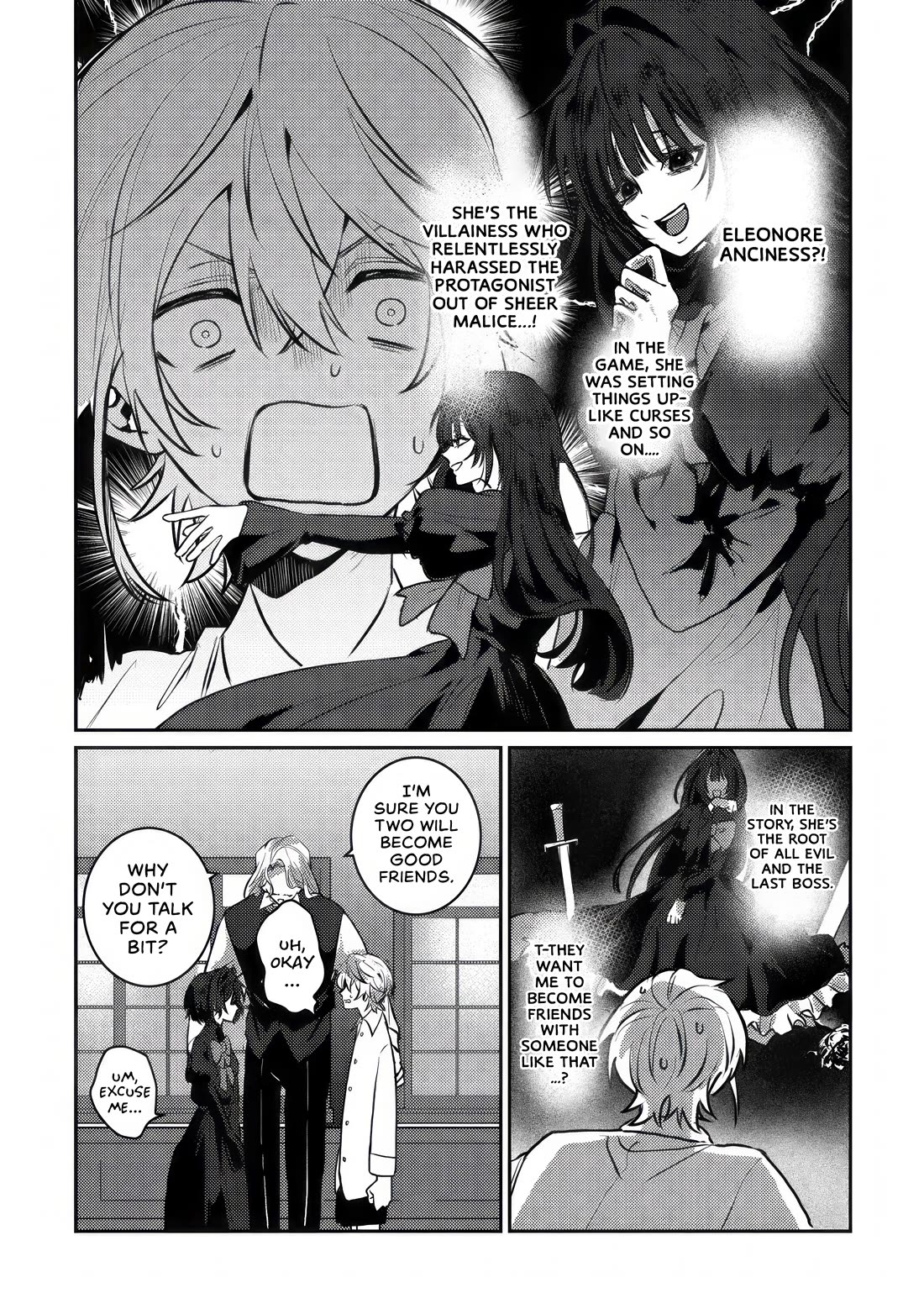 I Was Reincarnated as a Childhood Friend of the Last Boss Who Has Fallen Into the Darkness chapter 1 page 15