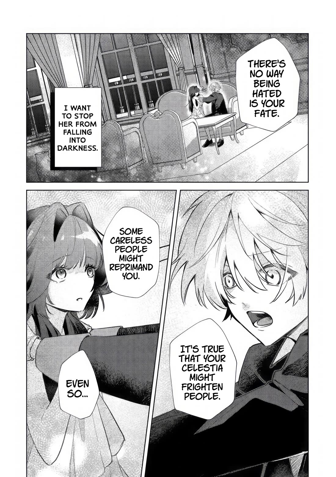 I Was Reincarnated as a Childhood Friend of the Last Boss Who Has Fallen Into the Darkness chapter 6 page 19