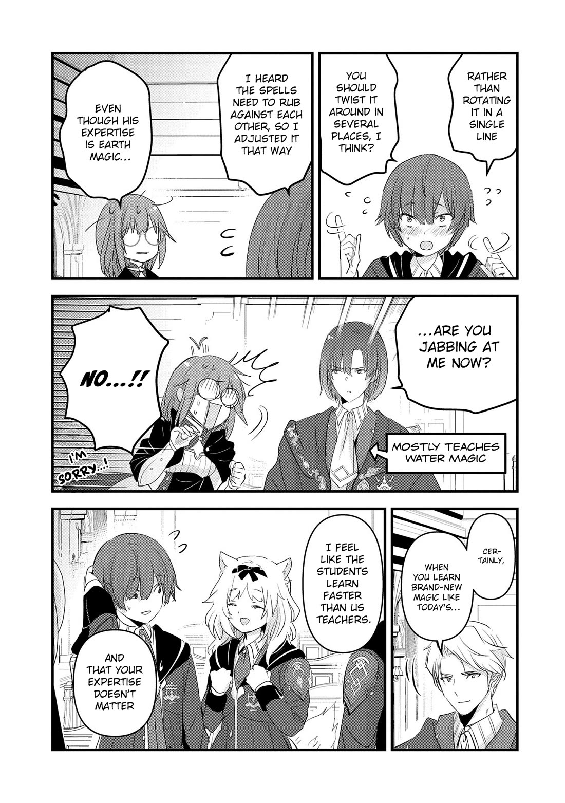 I Was Transferred To Another World And Became A Teacher, But I'm Feared As A Witch: Aoi-sensei's Academy Struggle Log chapter 13 page 10