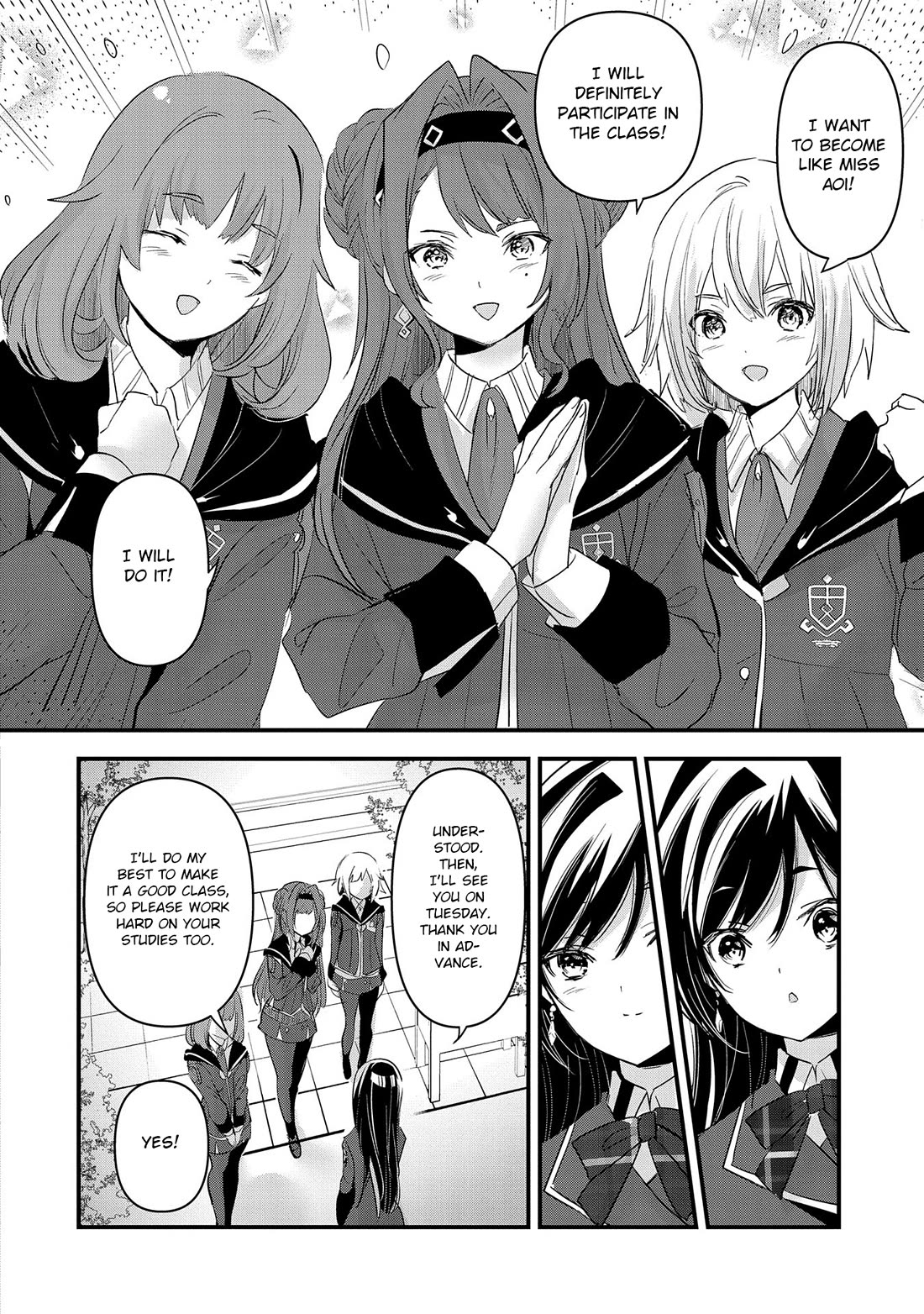 I Was Transferred To Another World And Became A Teacher, But I'm Feared As A Witch: Aoi-sensei's Academy Struggle Log chapter 9 page 7