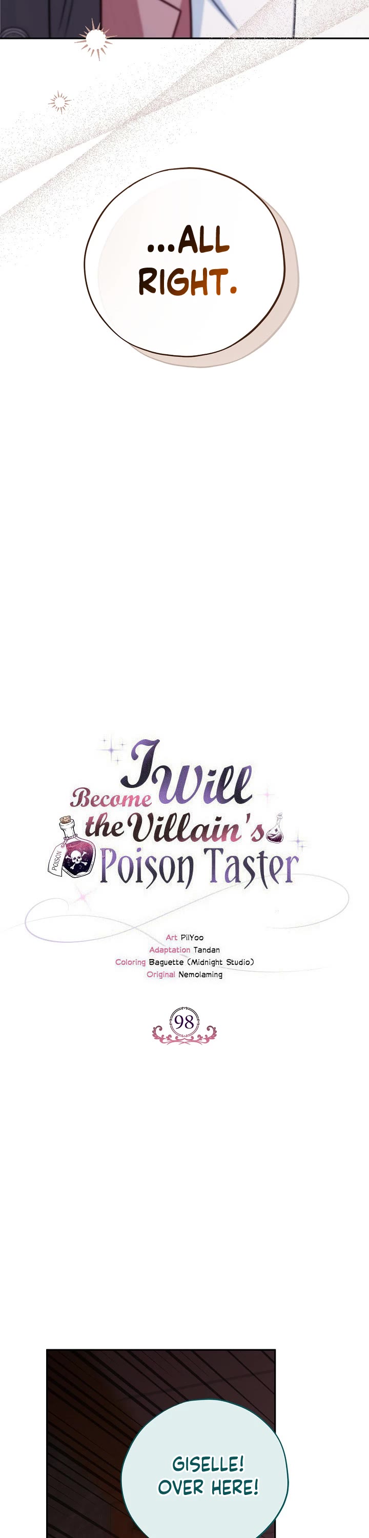 I Will Become the Villain's Poison Taster chapter 98 page 9