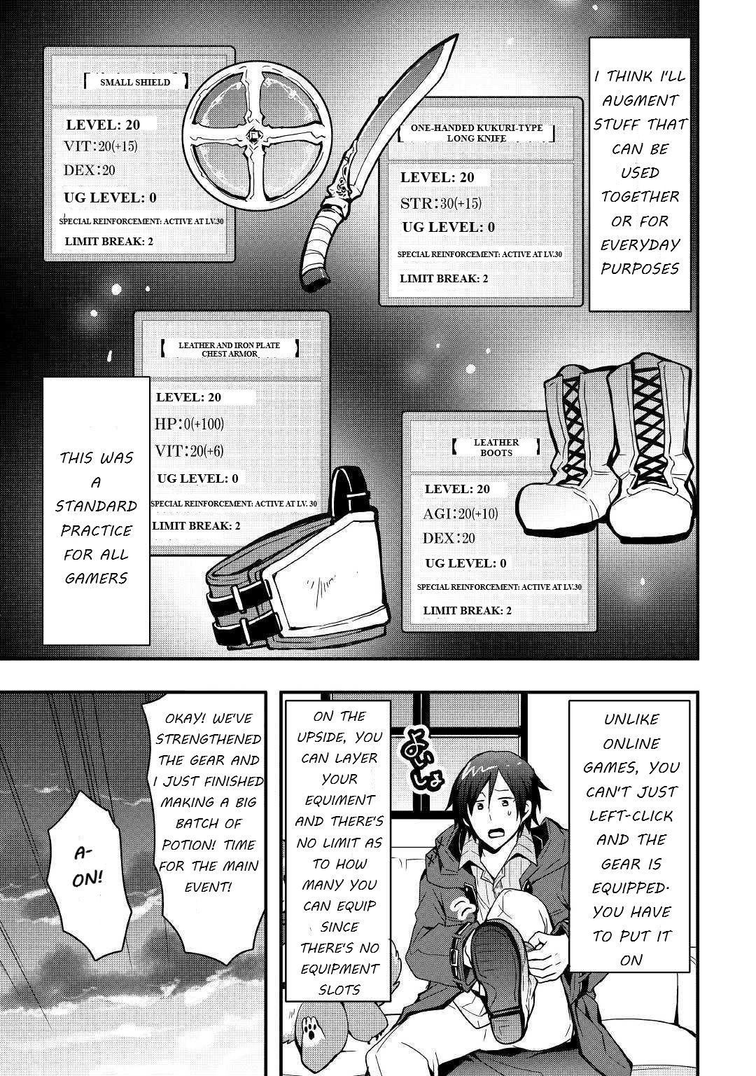 I Will Live Freely in Another World with Equipment Manufacturing Cheat chapter 7.1 page 7