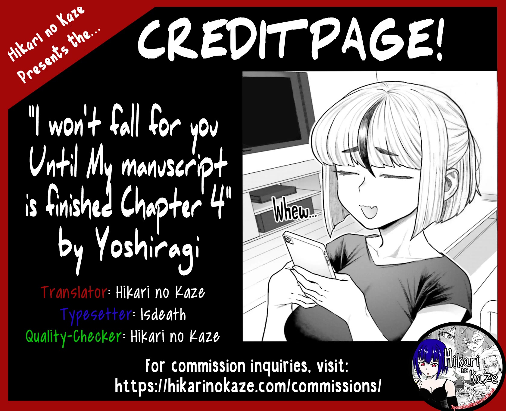 I Won't Fall For You Until My Manuscript Is Finished chapter 4 page 17