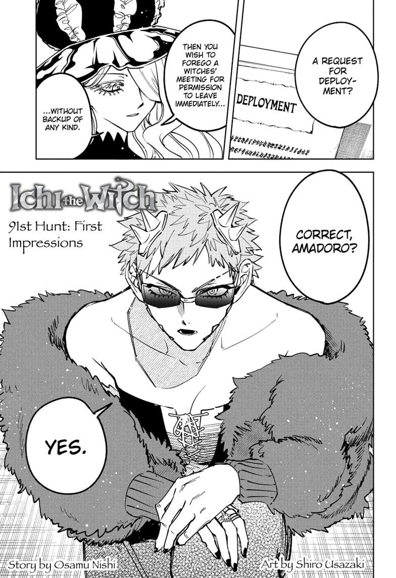 Ichi the Witch chapter 91 page 1