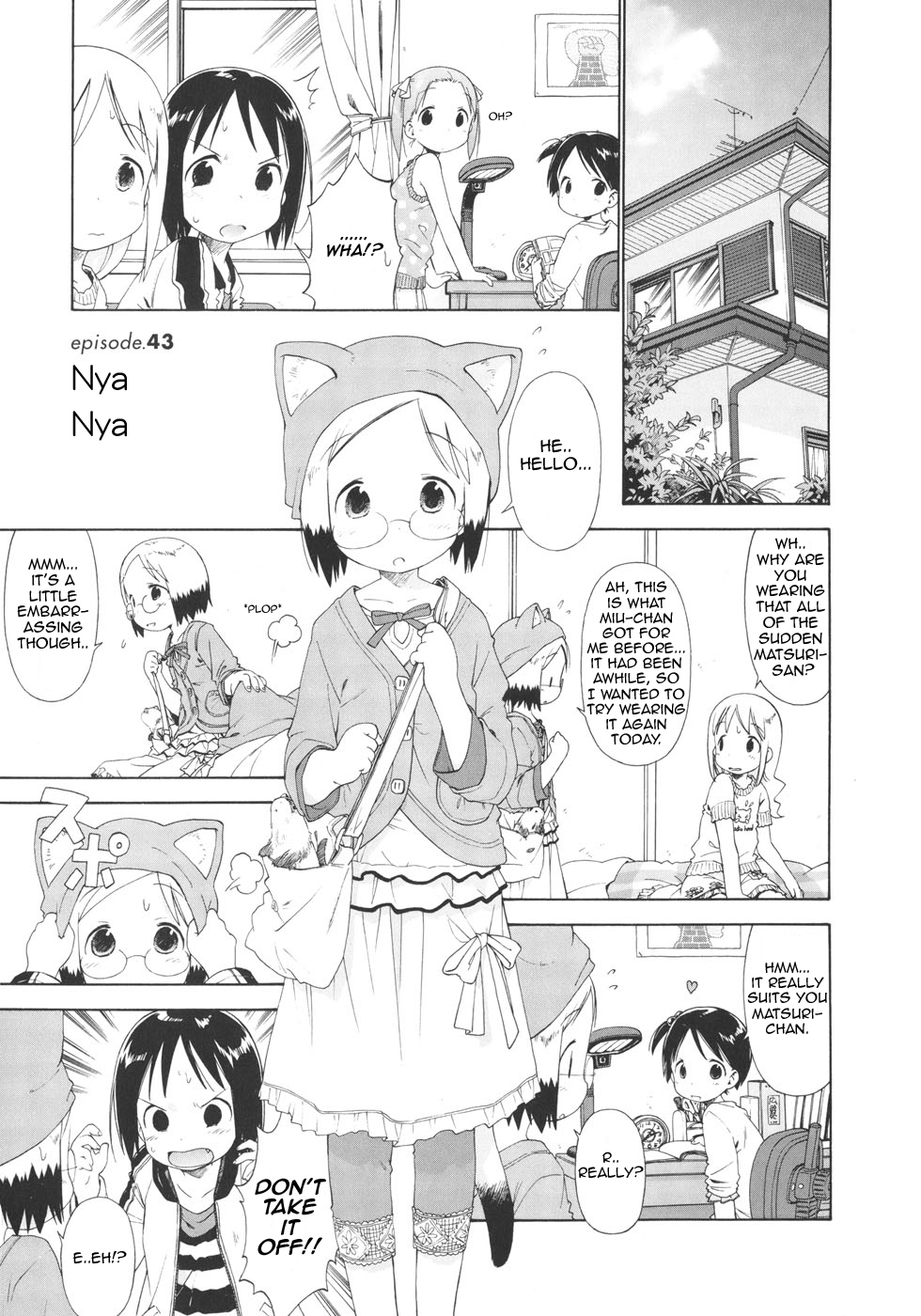 Ichigo Mashimaro chapter 43 page 1