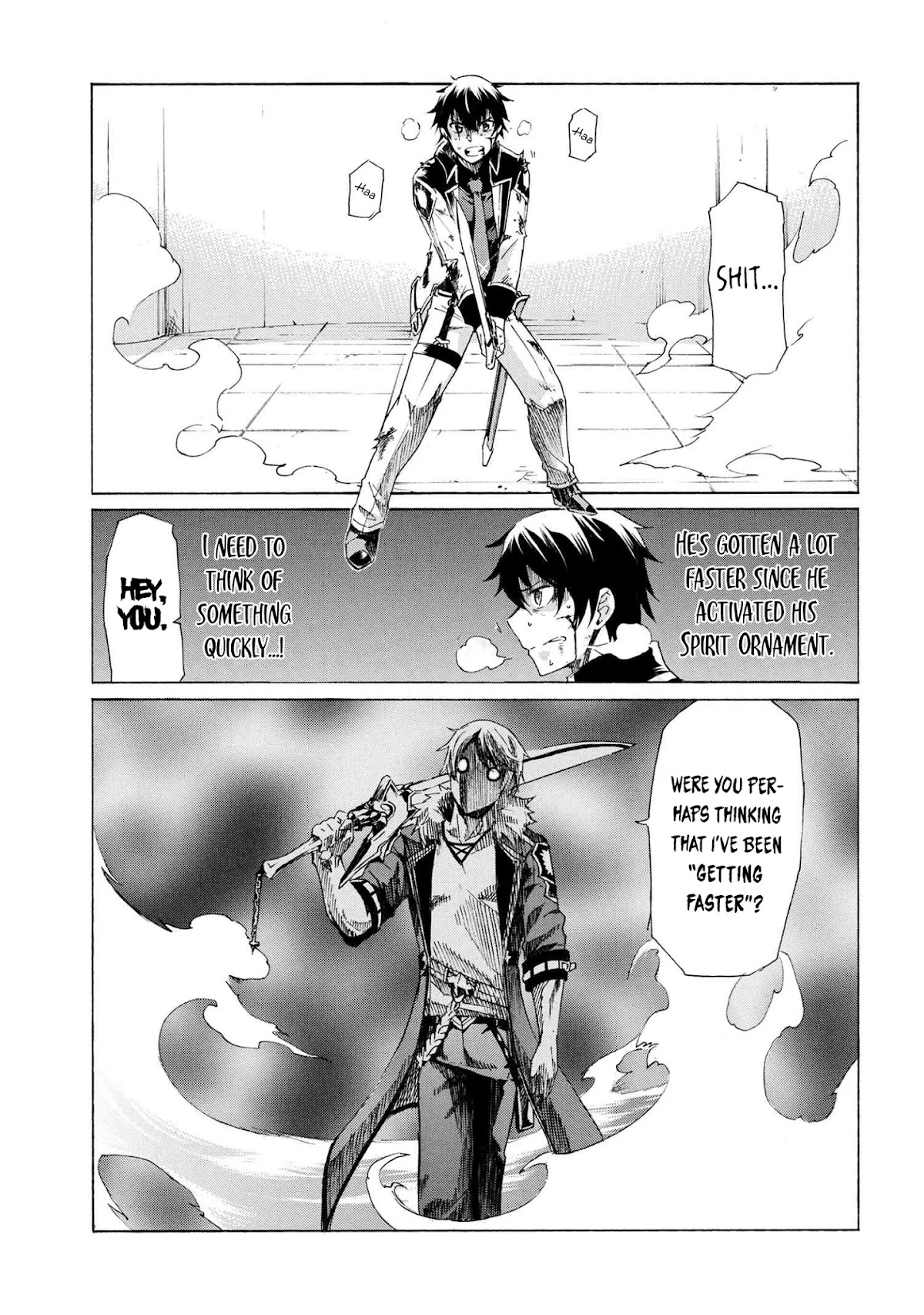 I Kept Pressing the 100-Million-Year Button and Came Out on Top: The Unbeatable Reject Swordsman	 chapter 10.2 page 18