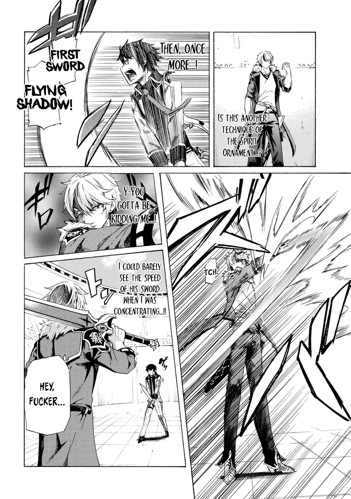 I Kept Pressing the 100-Million-Year Button and Came Out on Top: The Unbeatable Reject Swordsman	 chapter 10.2 page 3