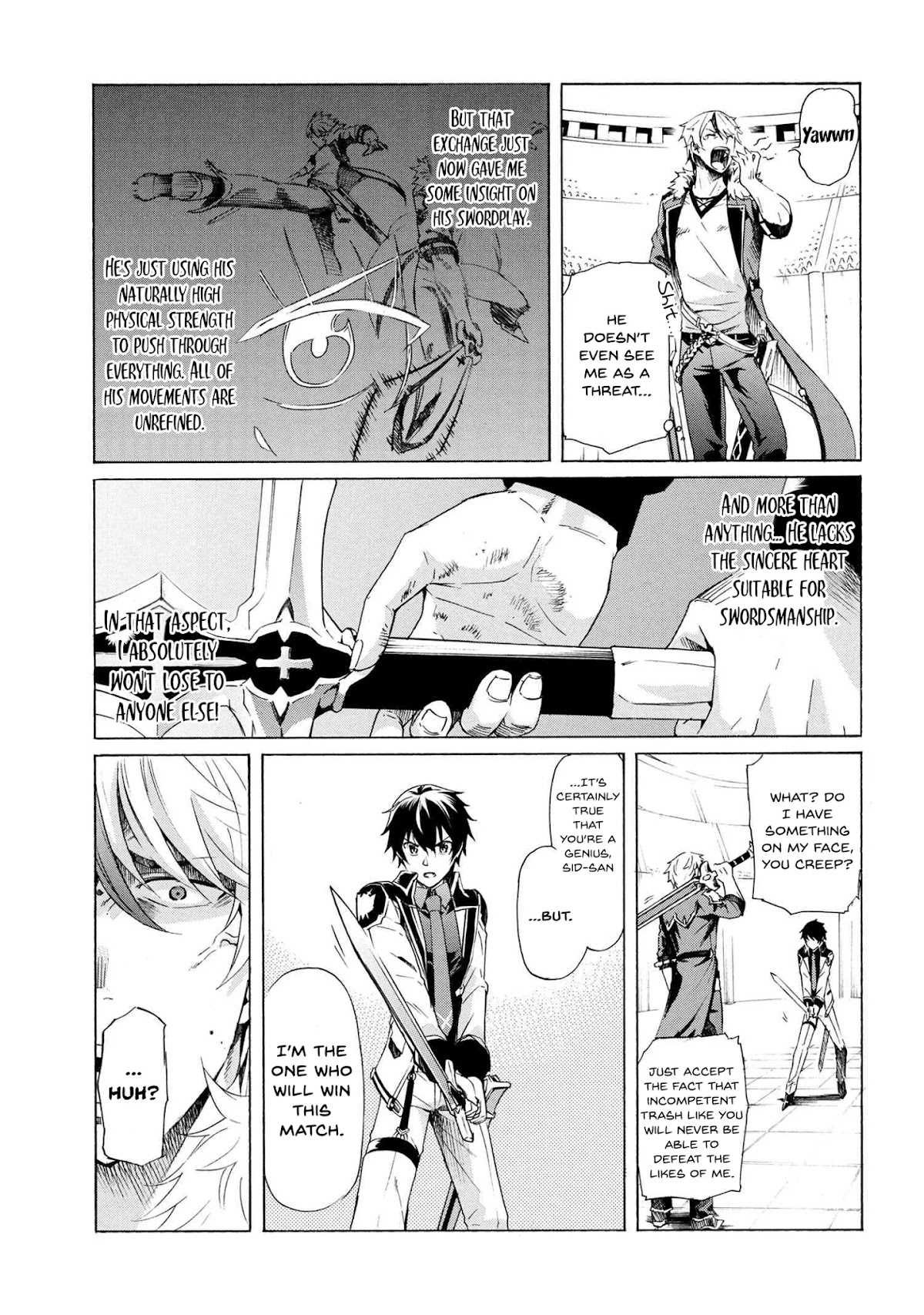 I Kept Pressing the 100-Million-Year Button and Came Out on Top: The Unbeatable Reject Swordsman	 chapter 10.2 page 6