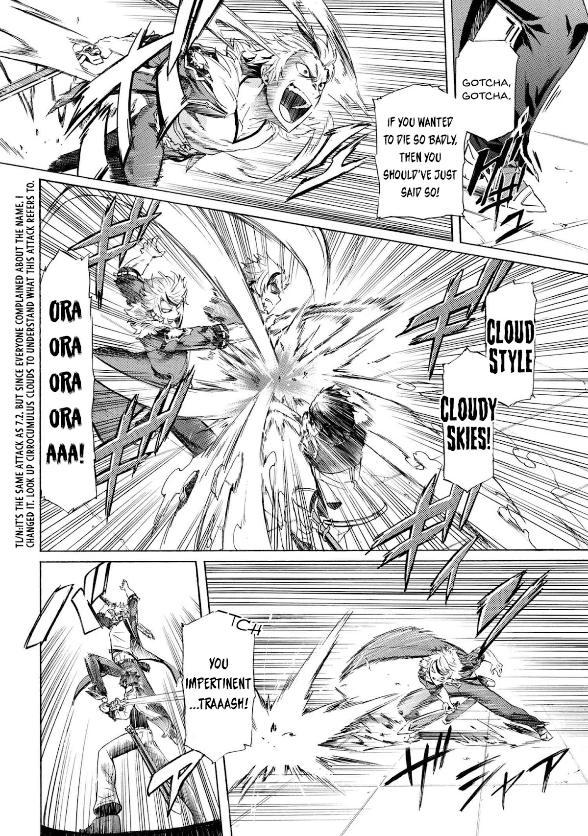 I Kept Pressing the 100-Million-Year Button and Came Out on Top: The Unbeatable Reject Swordsman	 chapter 10.2 page 7