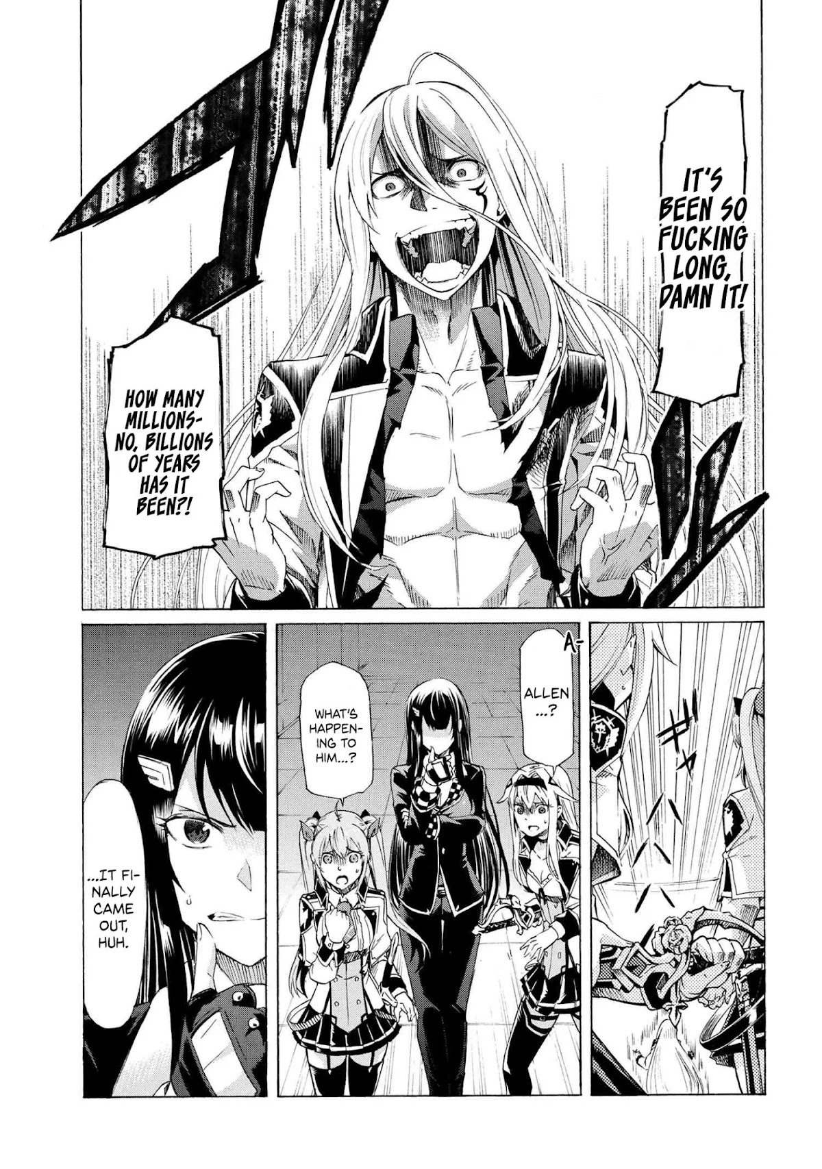 I Kept Pressing the 100-Million-Year Button and Came Out on Top: The Unbeatable Reject Swordsman	 chapter 11.1 page 6