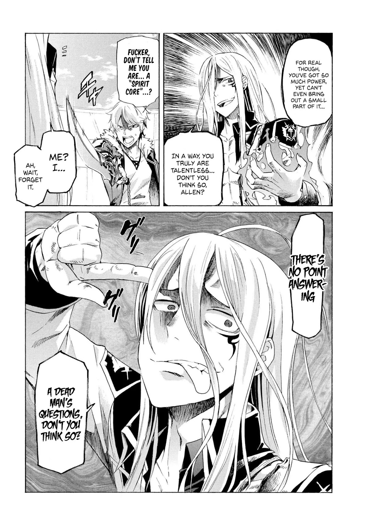 I Kept Pressing the 100-Million-Year Button and Came Out on Top: The Unbeatable Reject Swordsman	 chapter 11.1 page 7