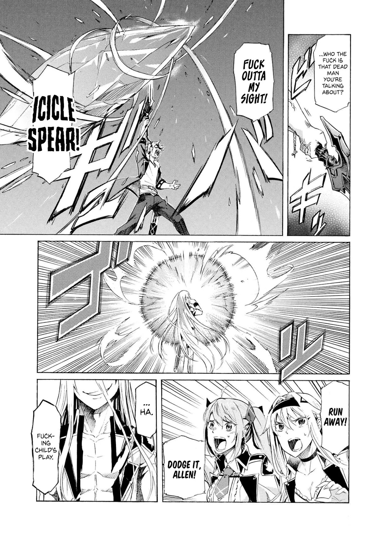 I Kept Pressing the 100-Million-Year Button and Came Out on Top: The Unbeatable Reject Swordsman	 chapter 11.1 page 8