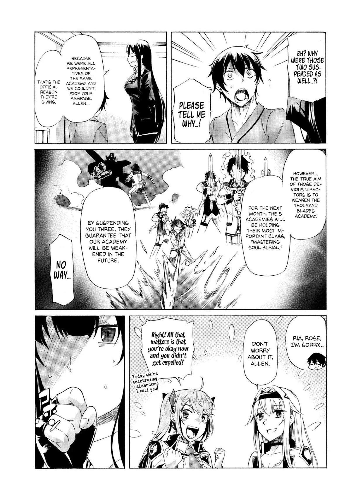 I Kept Pressing the 100-Million-Year Button and Came Out on Top: The Unbeatable Reject Swordsman	 chapter 11.2 page 19