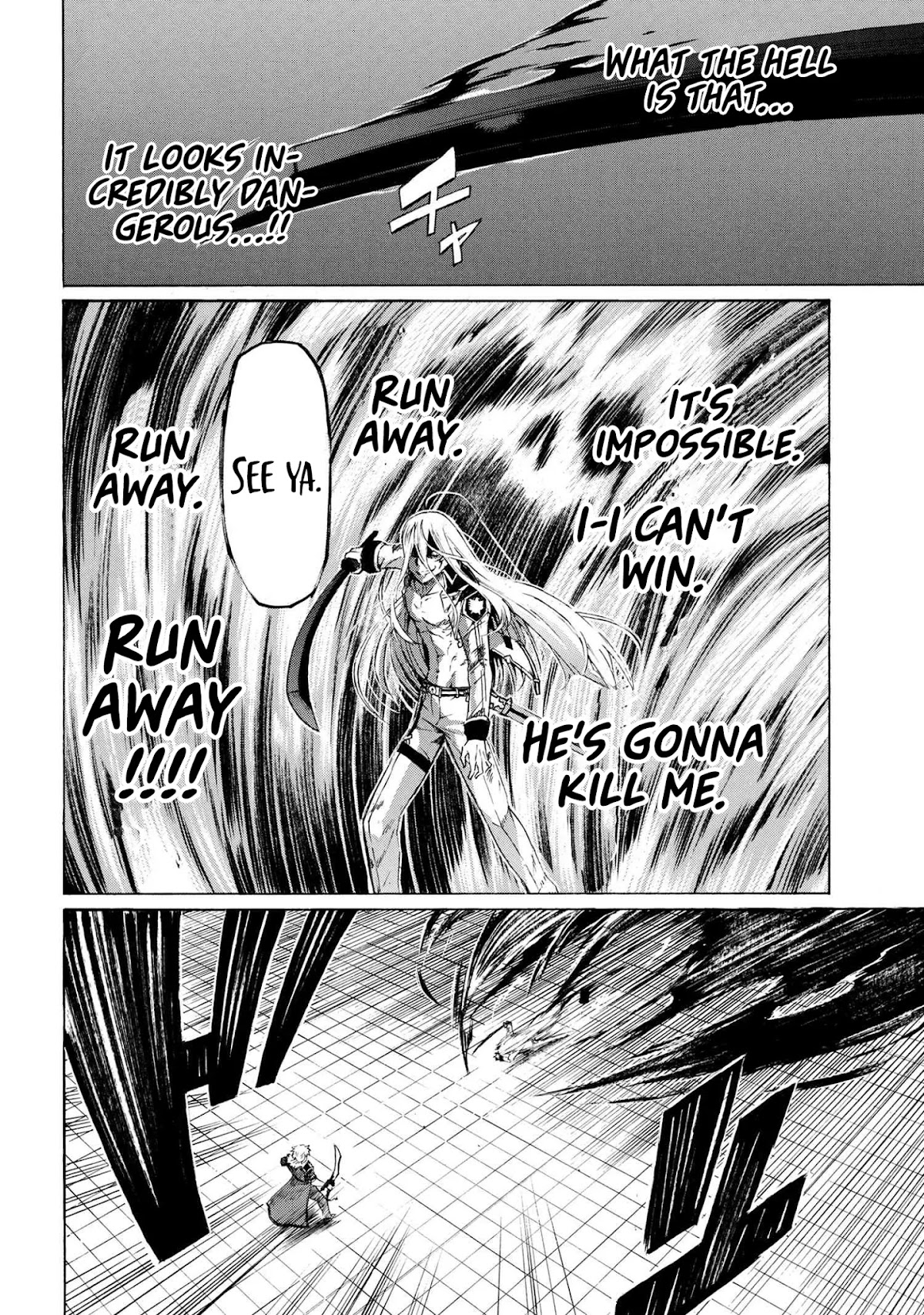 I Kept Pressing the 100-Million-Year Button and Came Out on Top: The Unbeatable Reject Swordsman	 chapter 11.2 page 2