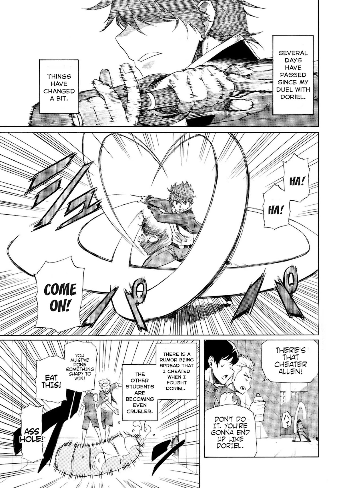 I Kept Pressing the 100-Million-Year Button and Came Out on Top: The Unbeatable Reject Swordsman	 chapter 2.1 page 2