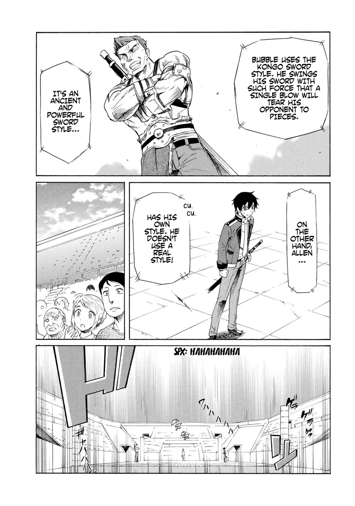 I Kept Pressing the 100-Million-Year Button and Came Out on Top: The Unbeatable Reject Swordsman	 chapter 2.2 page 10