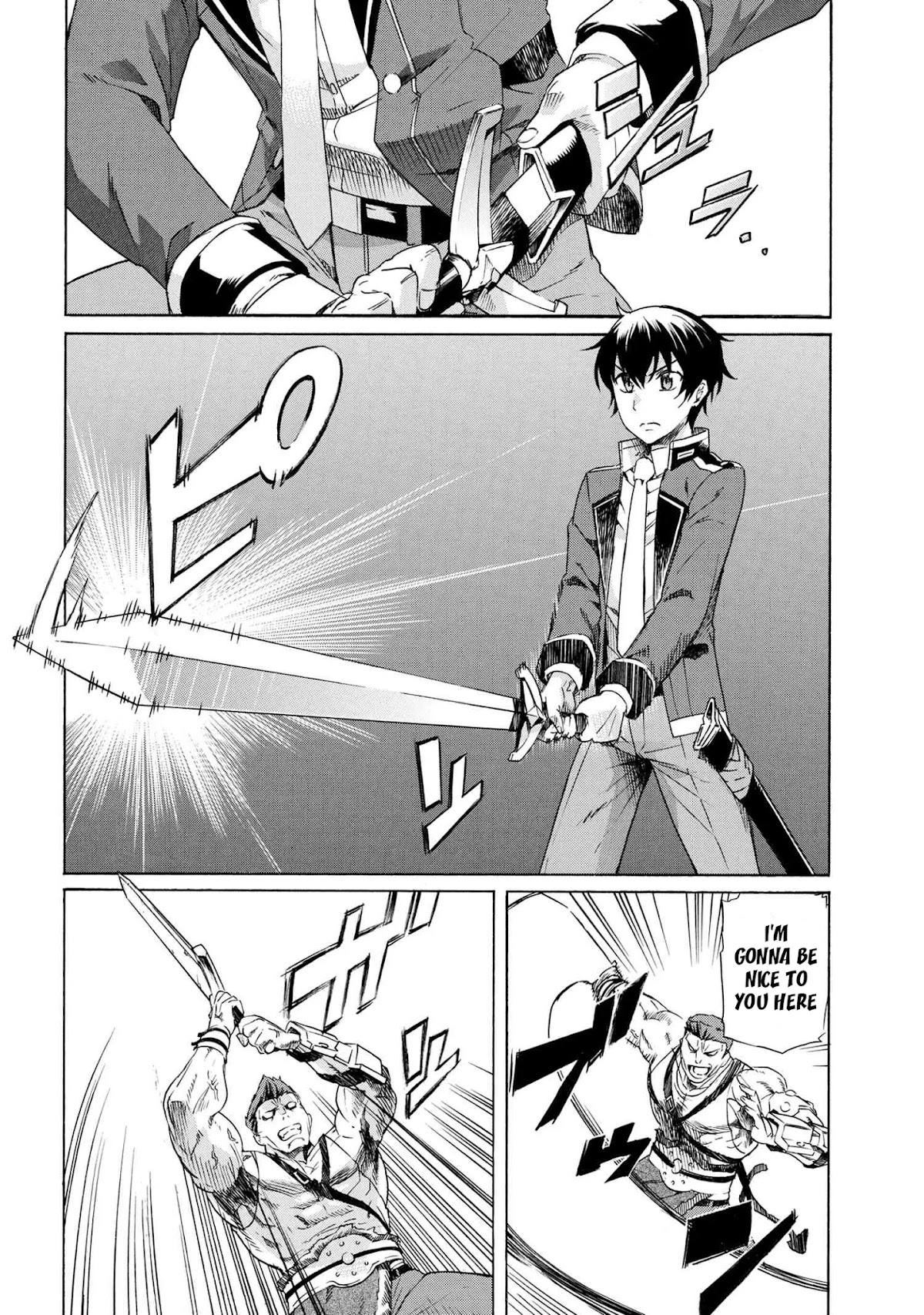 I Kept Pressing the 100-Million-Year Button and Came Out on Top: The Unbeatable Reject Swordsman	 chapter 2.2 page 13