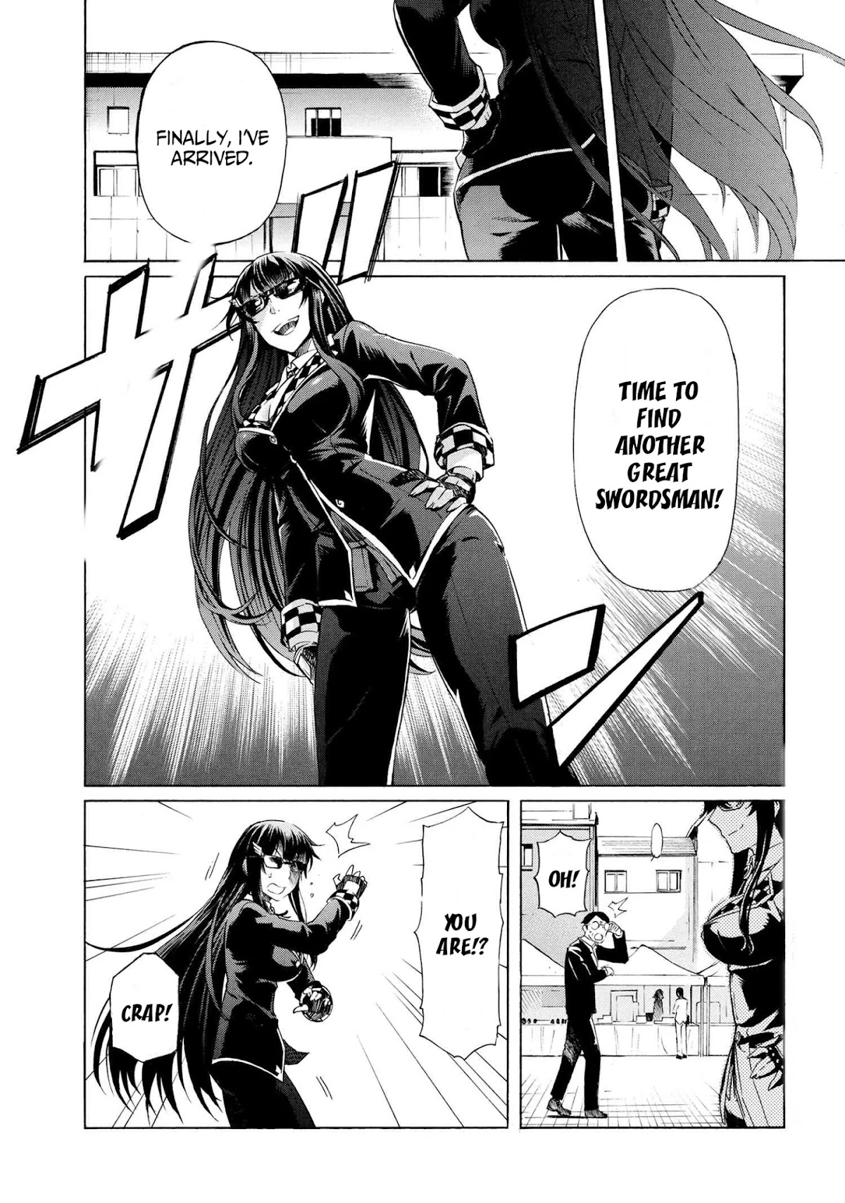 I Kept Pressing the 100-Million-Year Button and Came Out on Top: The Unbeatable Reject Swordsman	 chapter 2.2 page 2