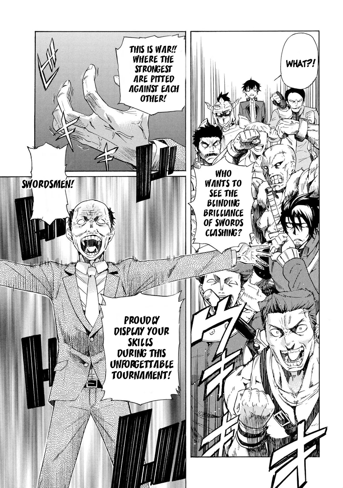 I Kept Pressing the 100-Million-Year Button and Came Out on Top: The Unbeatable Reject Swordsman	 chapter 2.2 page 4