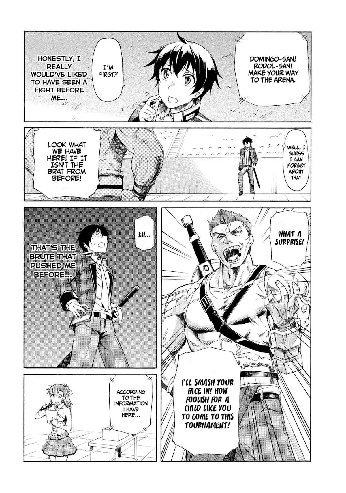 I Kept Pressing the 100-Million-Year Button and Came Out on Top: The Unbeatable Reject Swordsman	 chapter 2.2 page 9