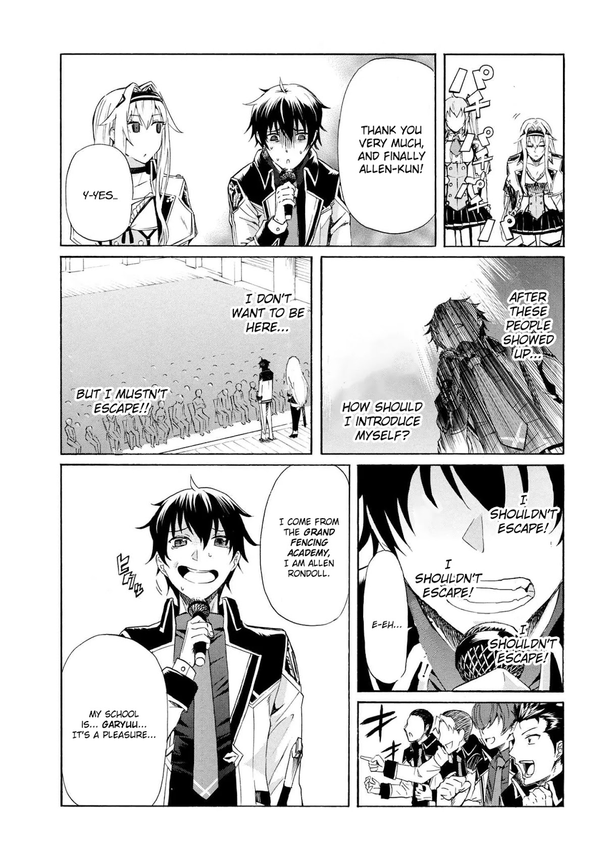 I Kept Pressing the 100-Million-Year Button and Came Out on Top: The Unbeatable Reject Swordsman	 chapter 4.2 page 11