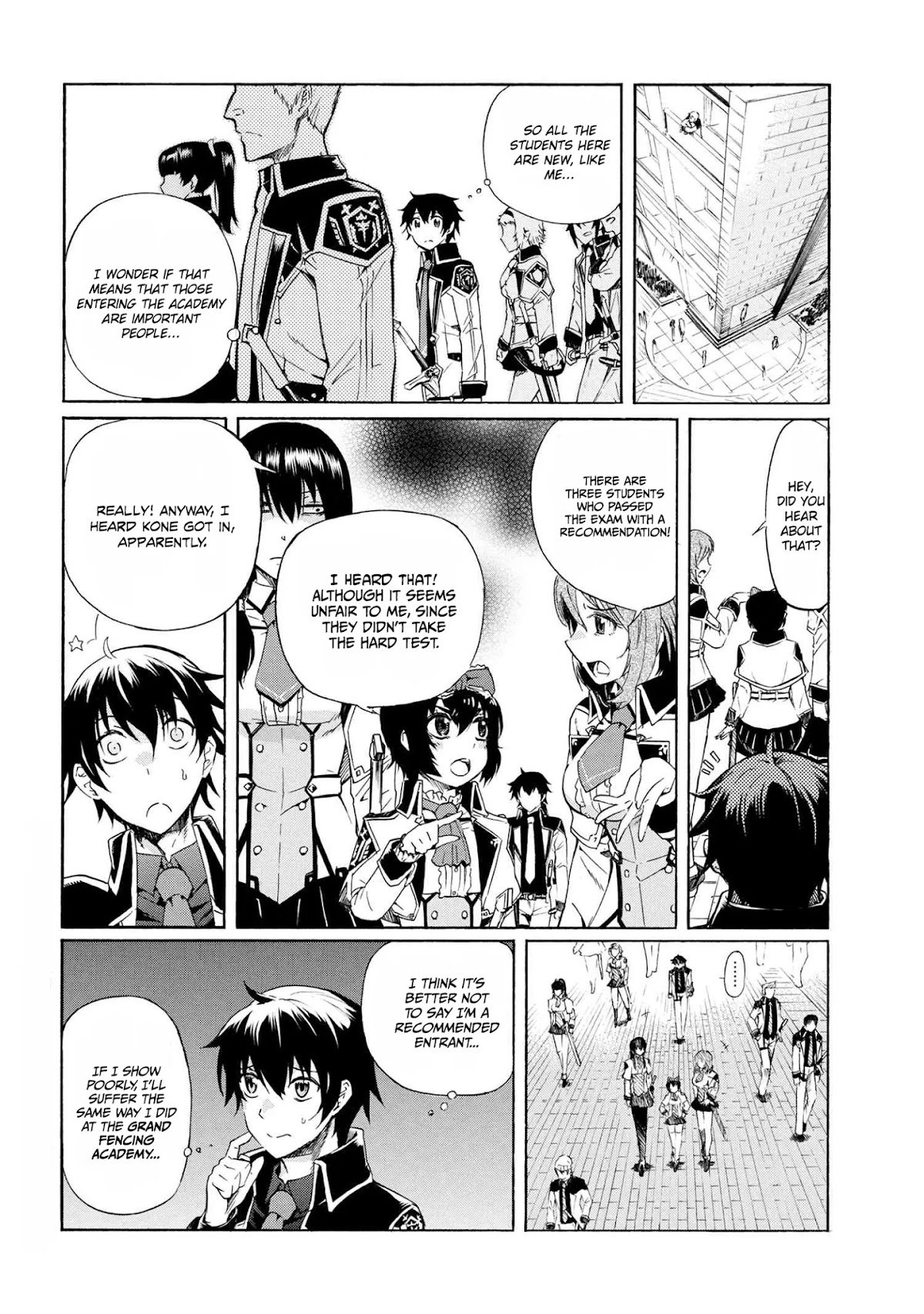I Kept Pressing the 100-Million-Year Button and Came Out on Top: The Unbeatable Reject Swordsman	 chapter 4.2 page 2
