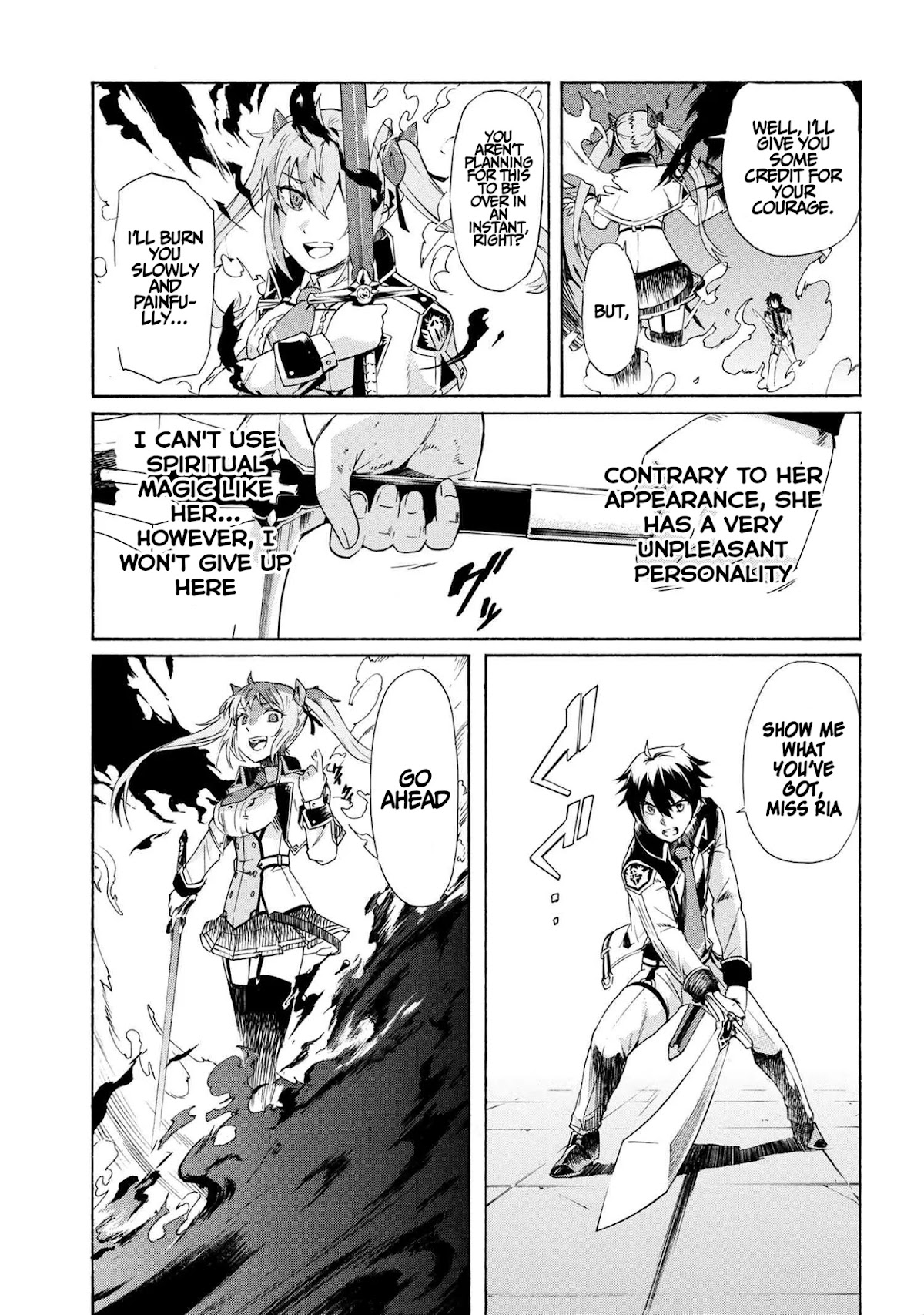 I Kept Pressing the 100-Million-Year Button and Came Out on Top: The Unbeatable Reject Swordsman	 chapter 5.1 page 11