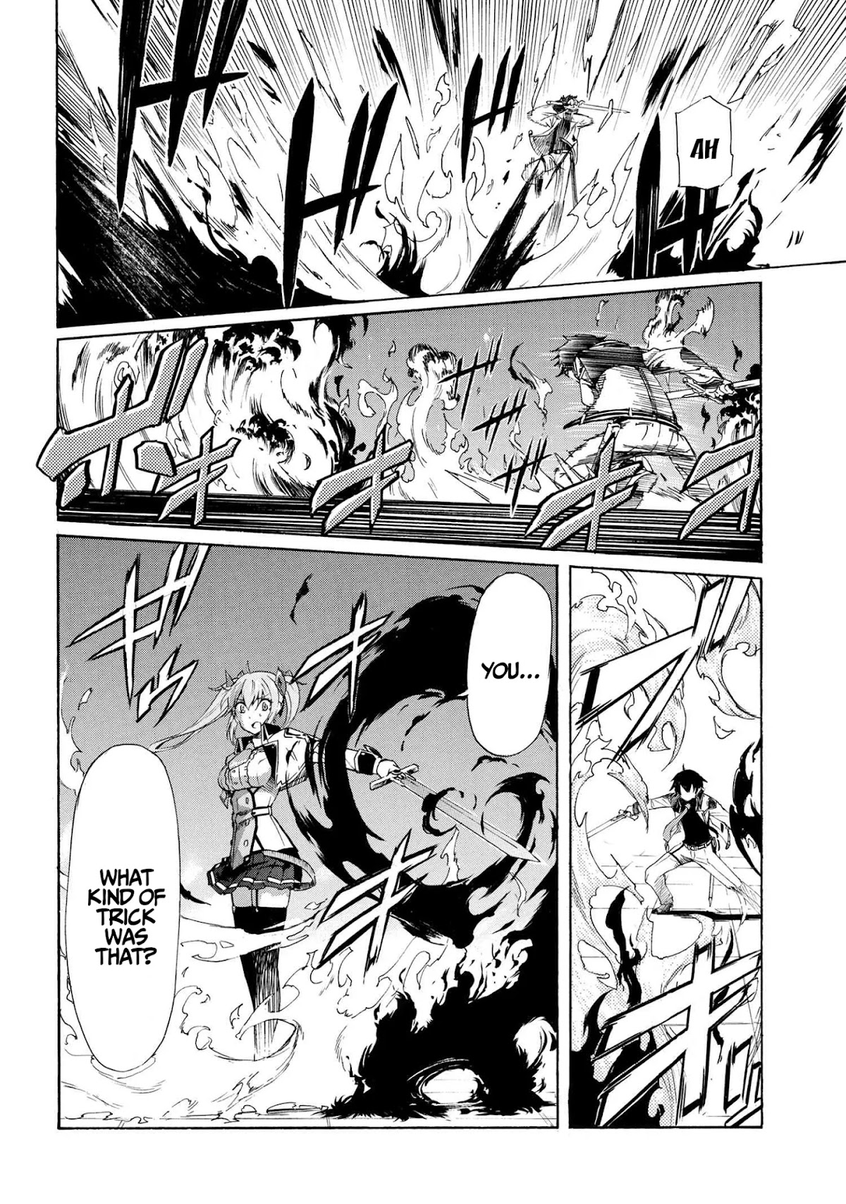 I Kept Pressing the 100-Million-Year Button and Came Out on Top: The Unbeatable Reject Swordsman	 chapter 5.1 page 16