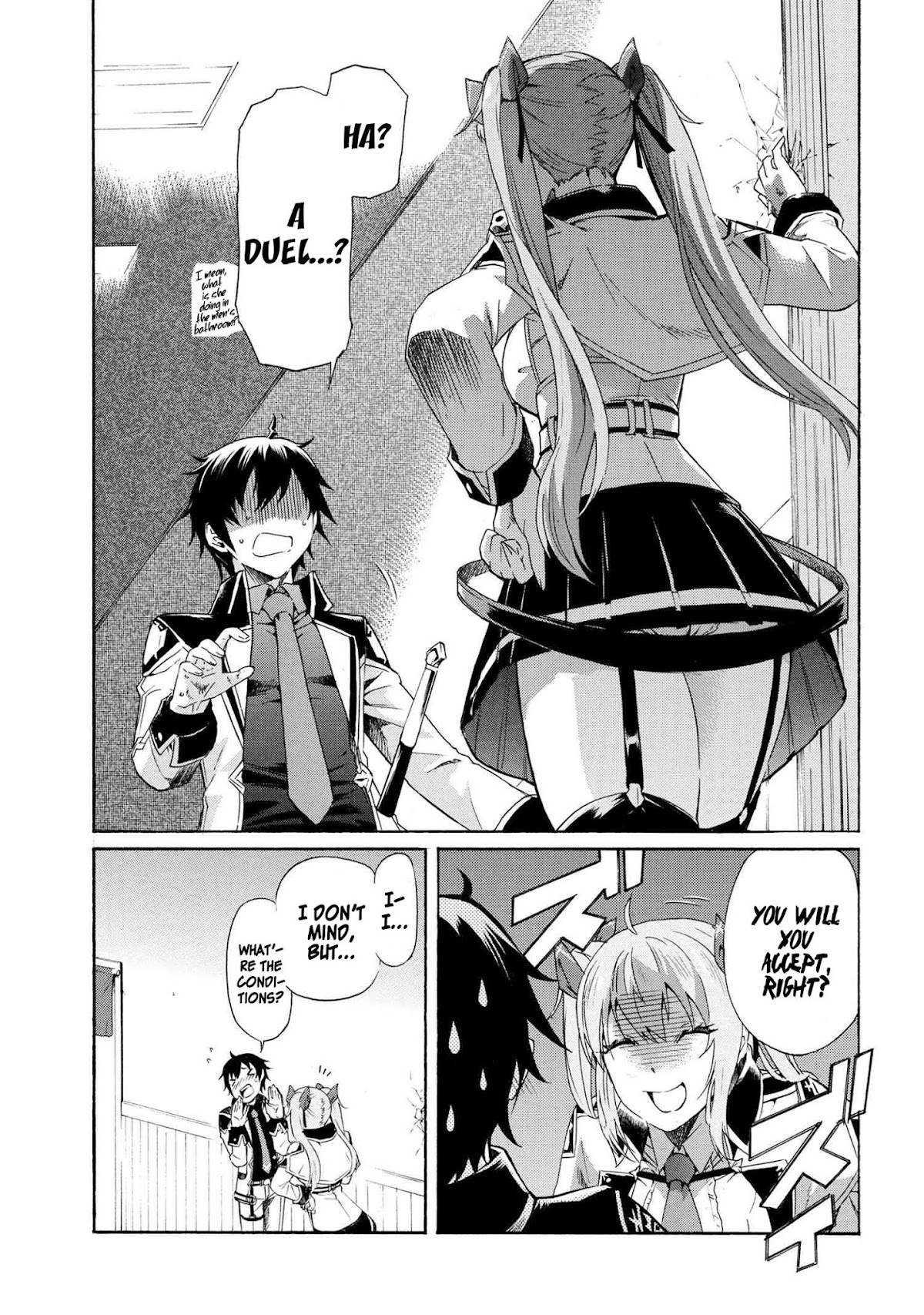 I Kept Pressing the 100-Million-Year Button and Came Out on Top: The Unbeatable Reject Swordsman	 chapter 5.1 page 2