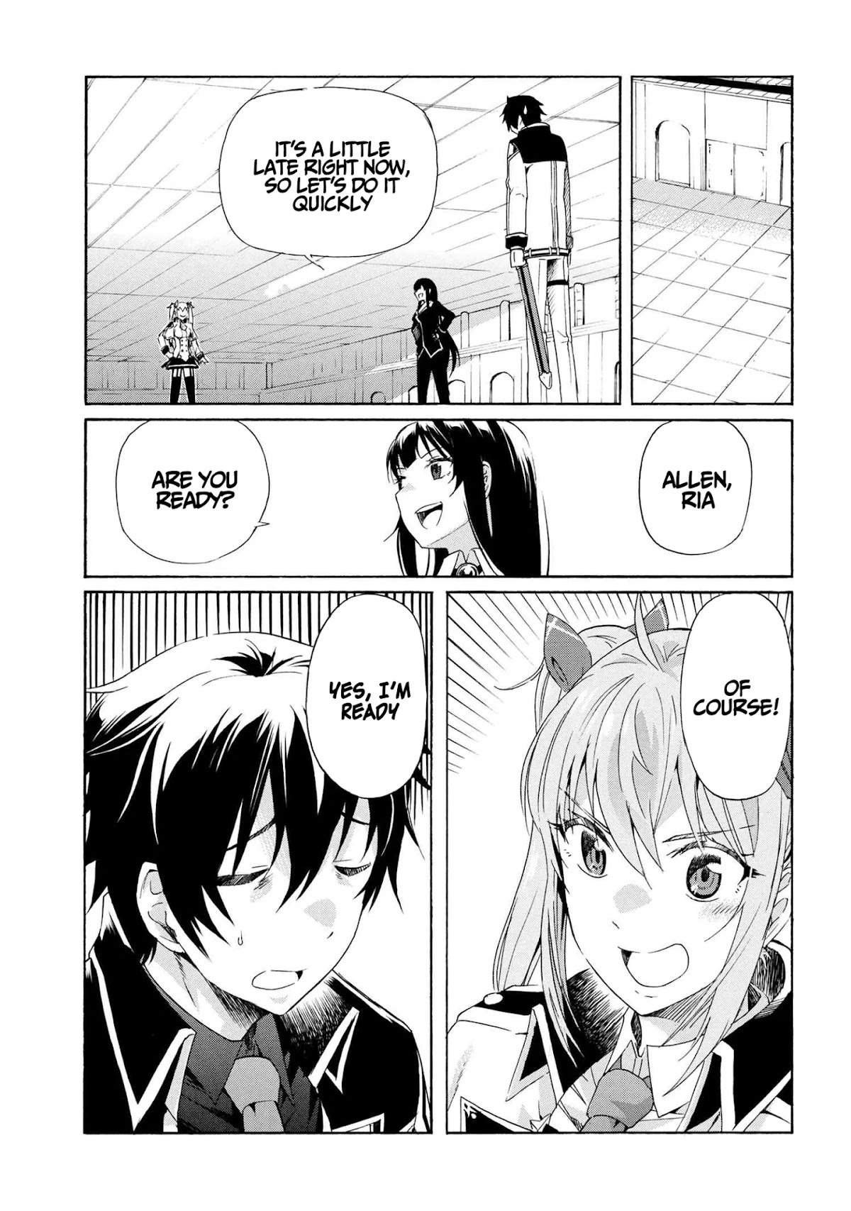 I Kept Pressing the 100-Million-Year Button and Came Out on Top: The Unbeatable Reject Swordsman	 chapter 5.1 page 6