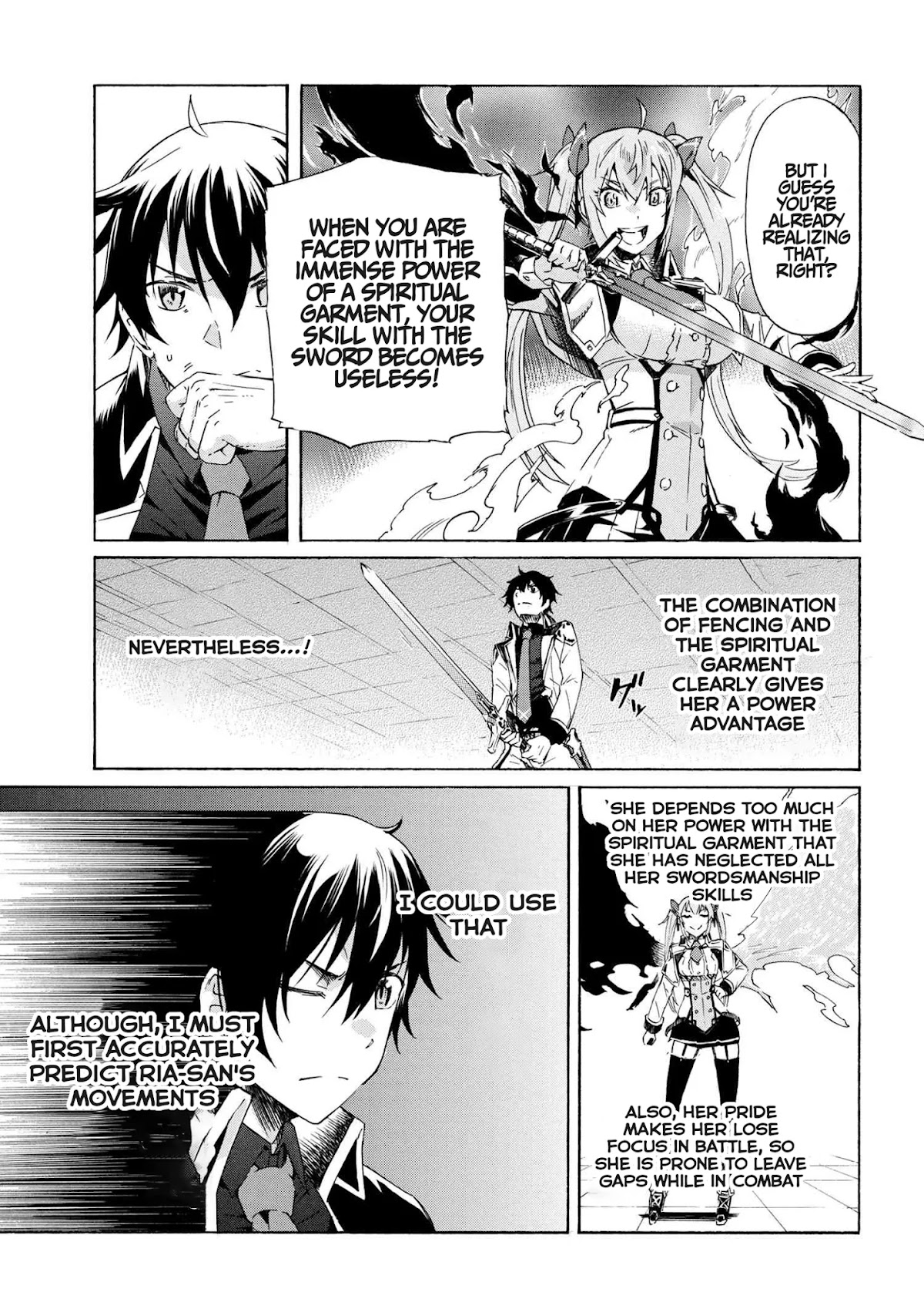 I Kept Pressing the 100-Million-Year Button and Came Out on Top: The Unbeatable Reject Swordsman	 chapter 5.2 page 4