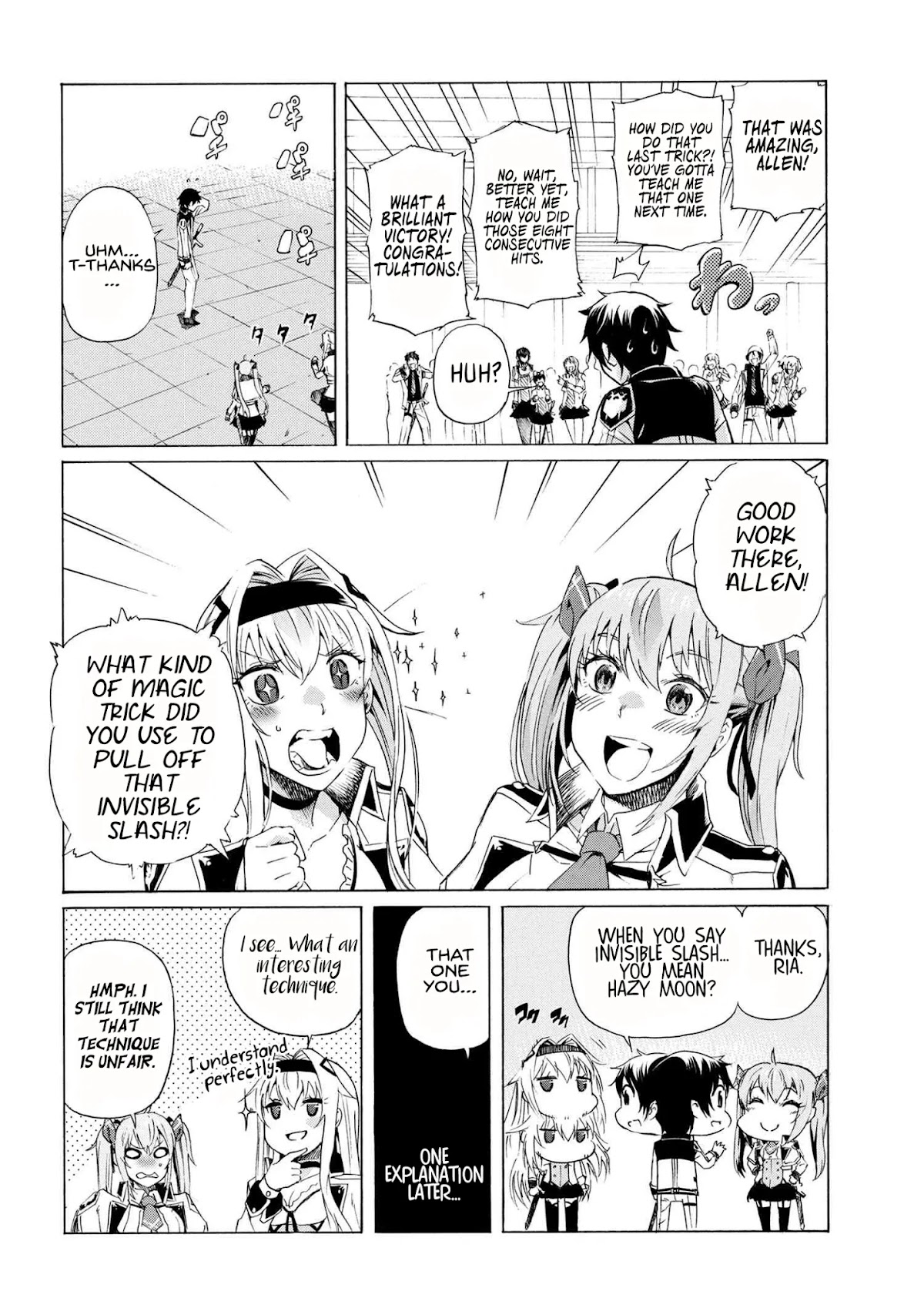 I Kept Pressing the 100-Million-Year Button and Came Out on Top: The Unbeatable Reject Swordsman	 chapter 7.2 page 12