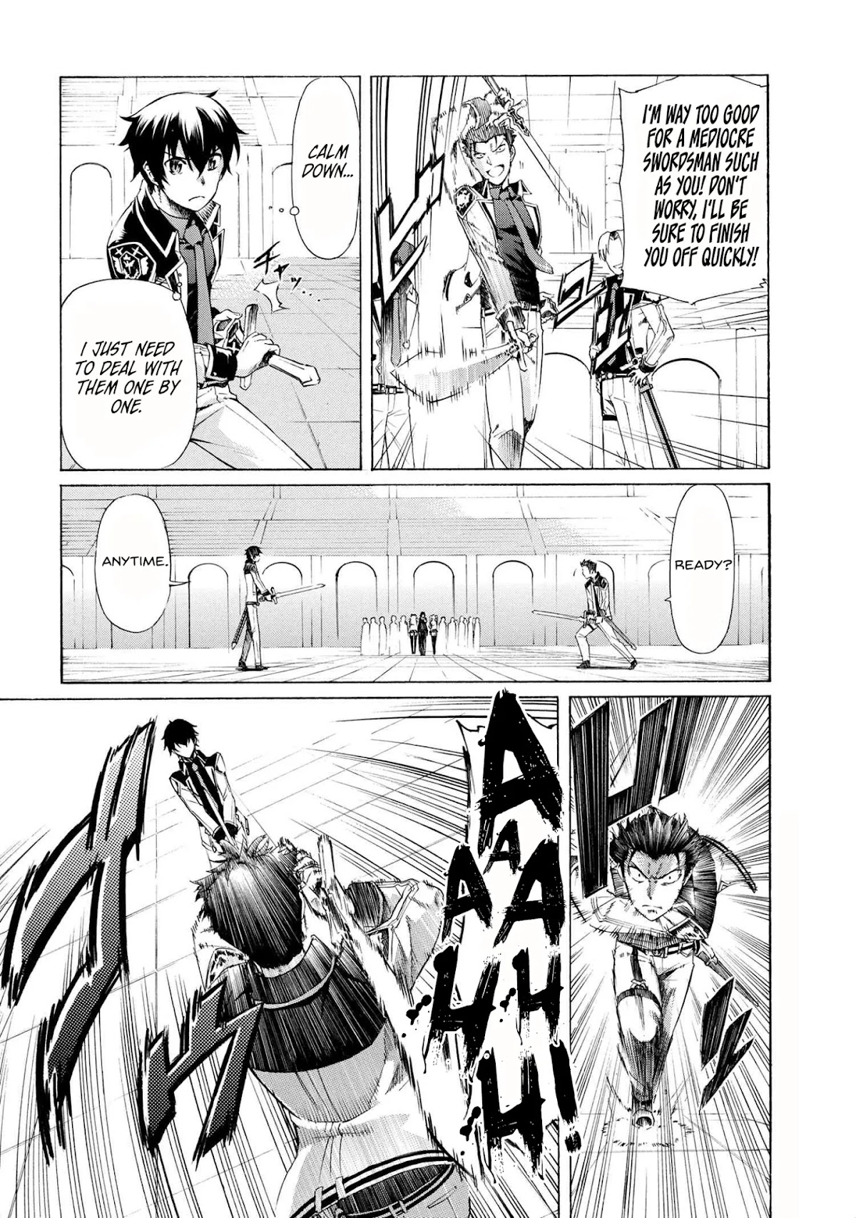 I Kept Pressing the 100-Million-Year Button and Came Out on Top: The Unbeatable Reject Swordsman	 chapter 7.2 page 2